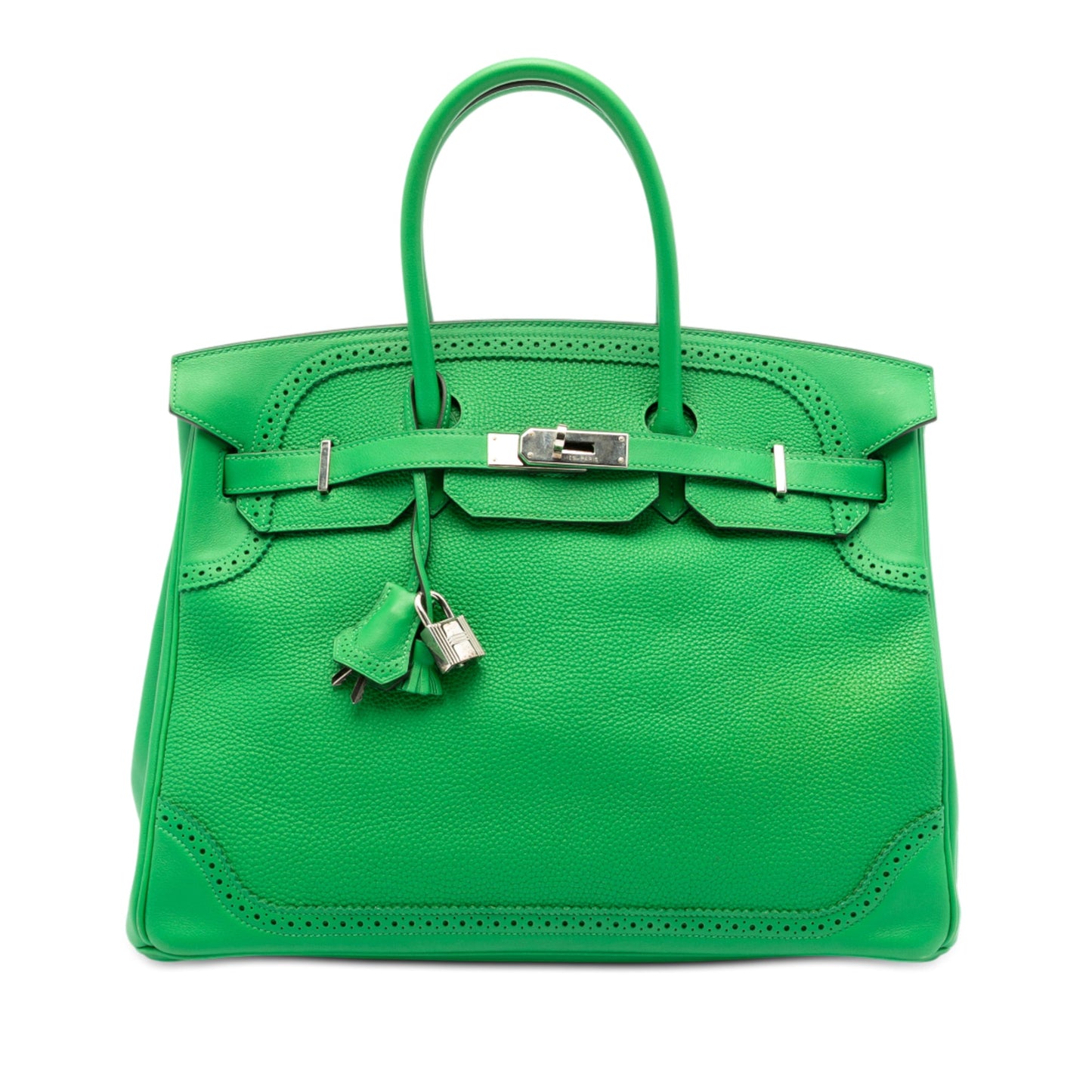 Hermès Togo and Swift Ghillies Birkin Retourne 35