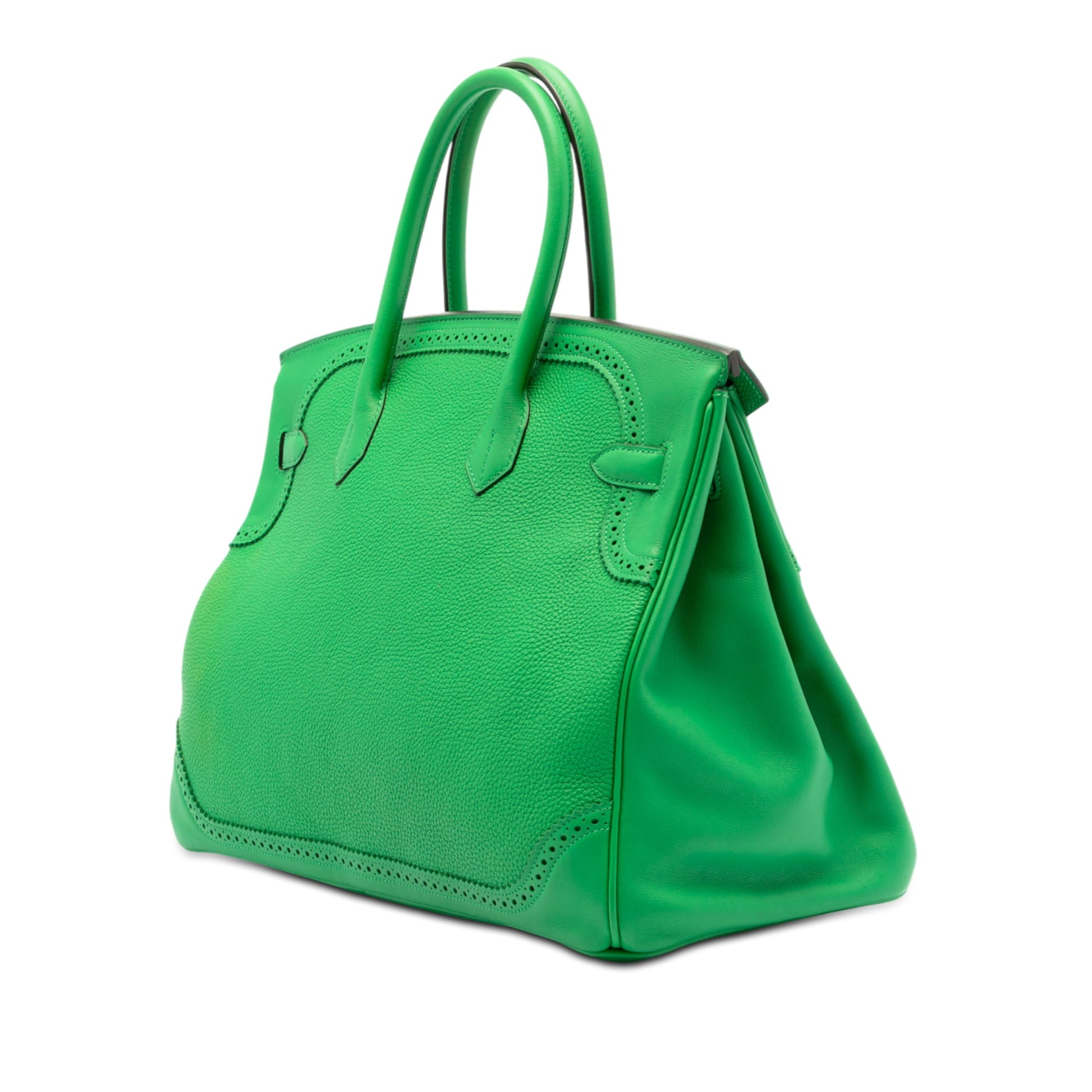 Hermès Togo and Swift Ghillies Birkin Retourne 35