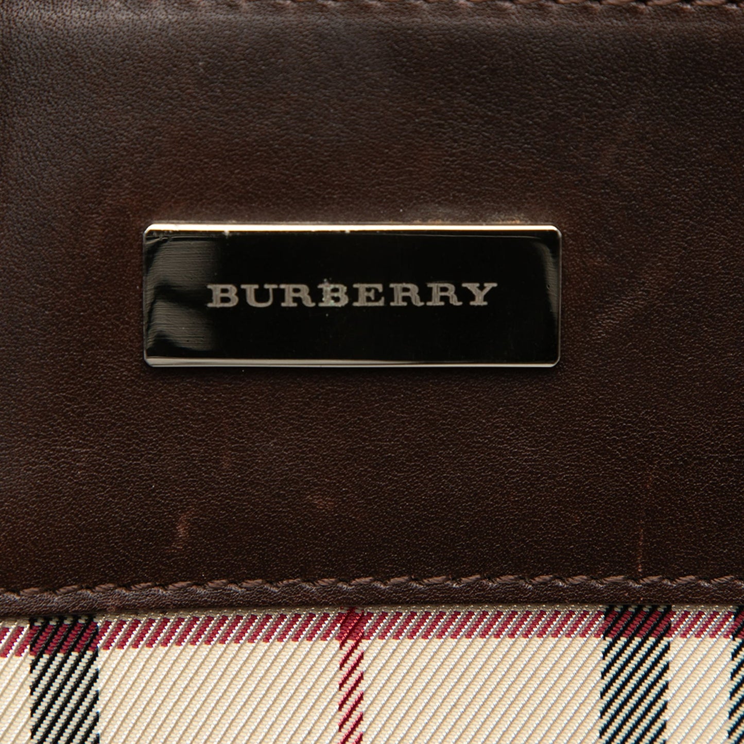 Burberry House Check Canvas Convertible Tote