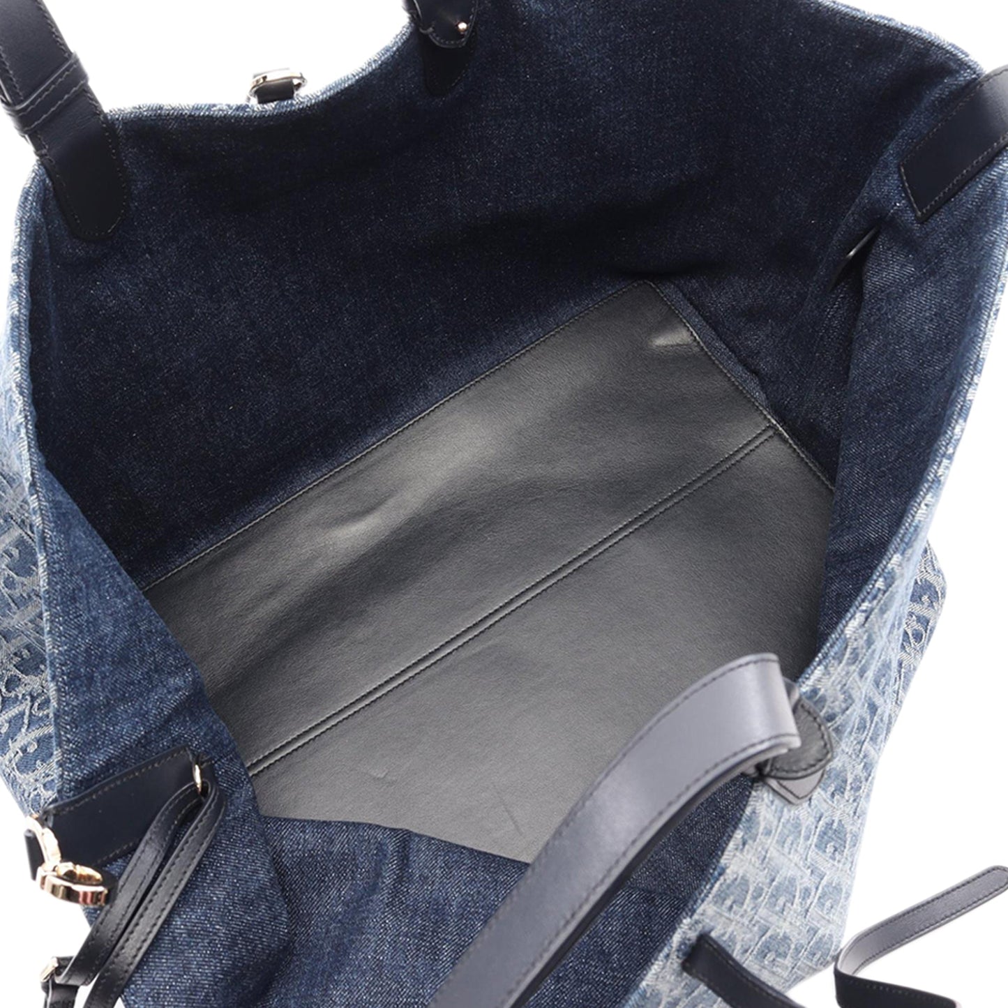 Dior Large Oblique Denim Toujours Tote