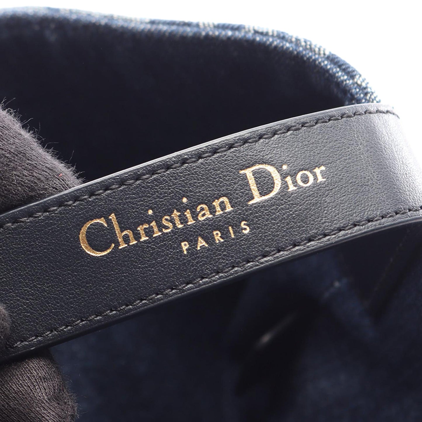 Dior Large Oblique Denim Toujours Tote