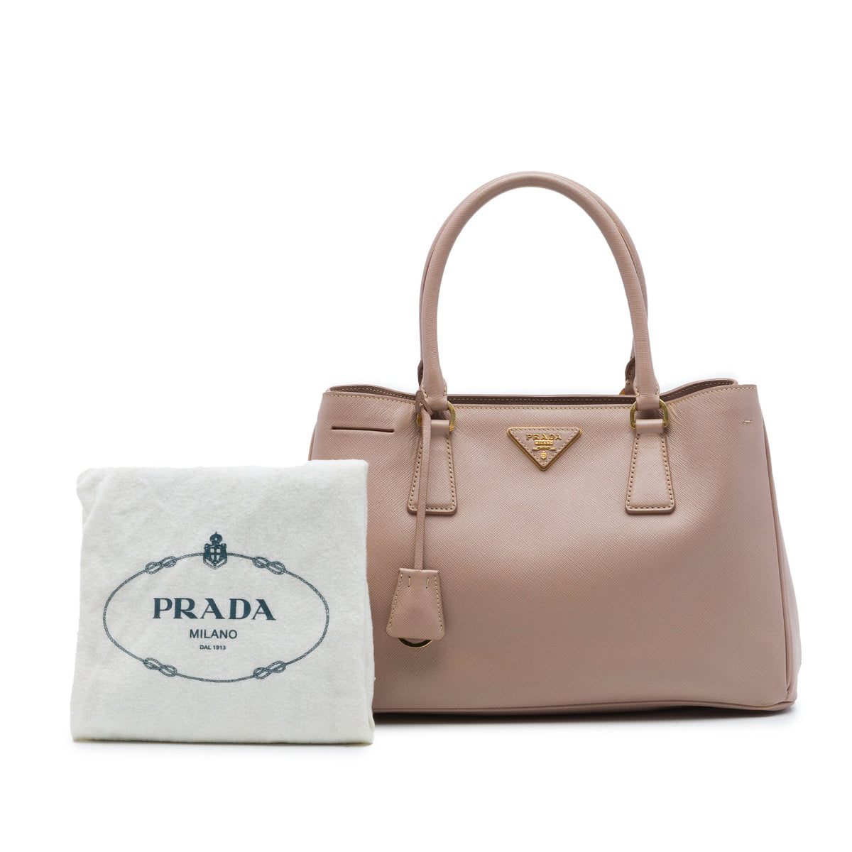 Prada Small Saffiano Lux Gardeners Tote