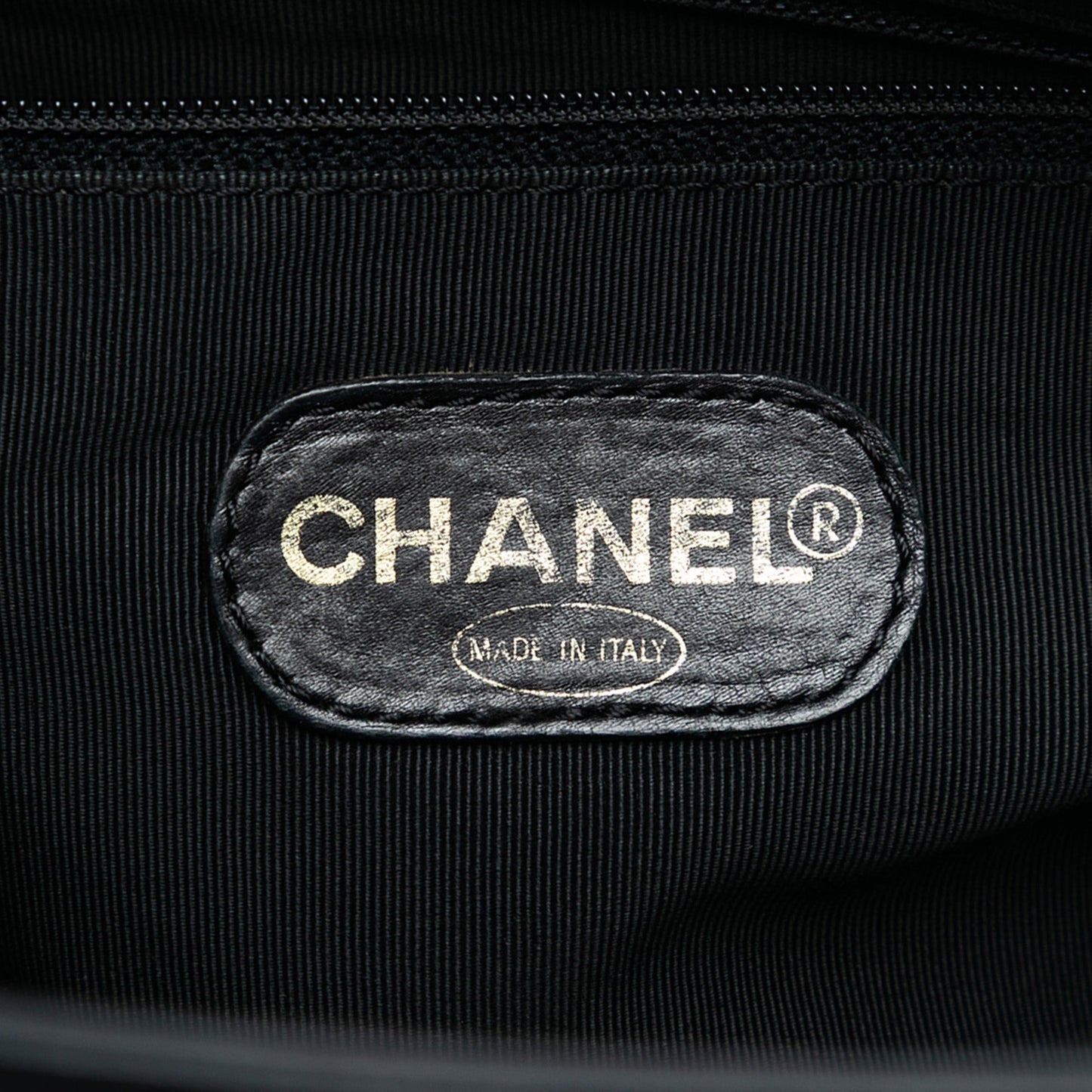 Chanel CC Caviar Tortoise Chain Tote