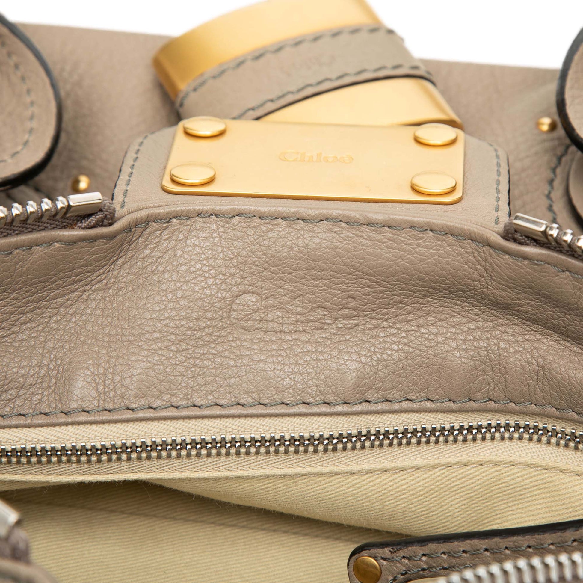 Chloé Medium Leather Paddington Handbag