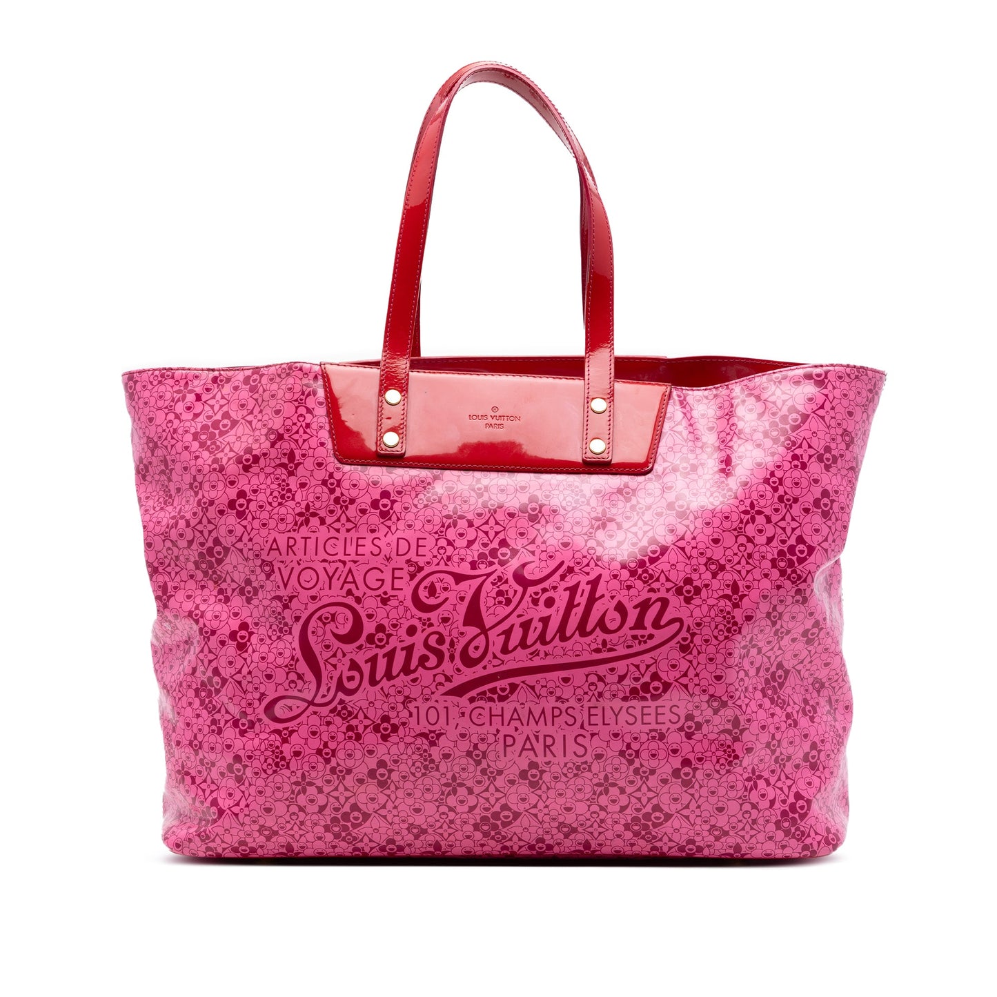 Louis Vuitton Takashi Murakami Coated Canvas Cosmic Blossom Tote GM