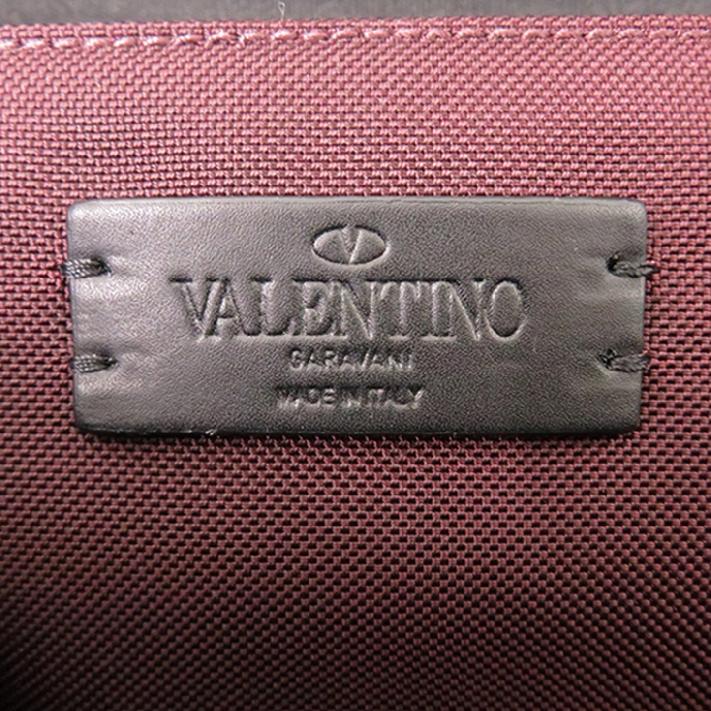 Valentino Nylon and Leather VLTN Rockstud Belt Bag