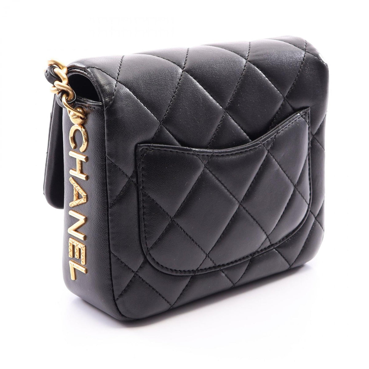 Chanel Mini Quilted Lambskin Side Note Flap