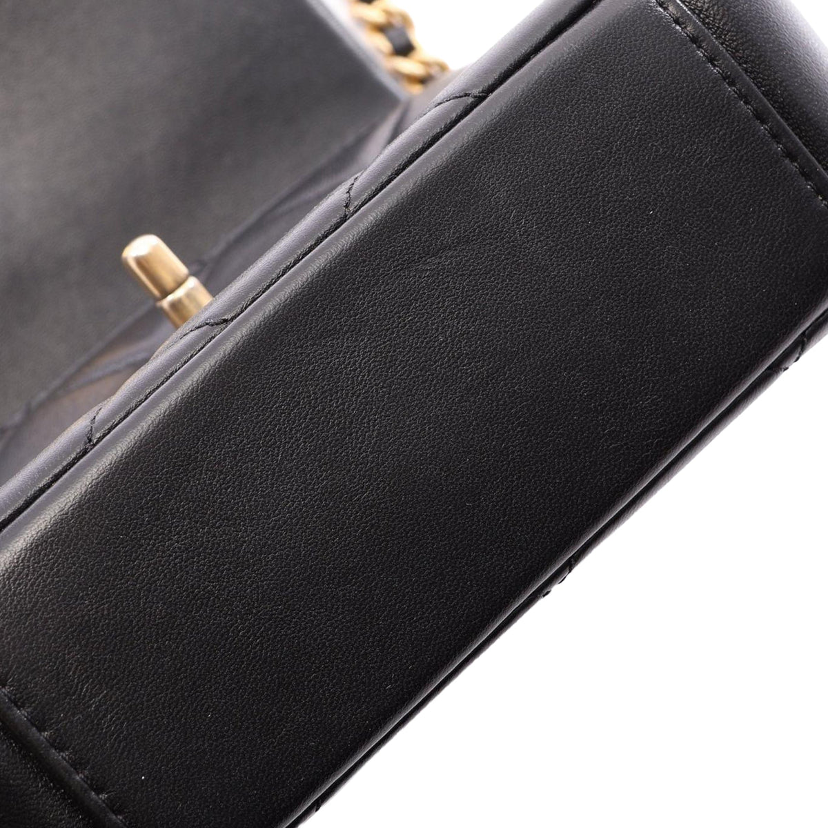 Chanel Mini Quilted Lambskin Side Note Flap