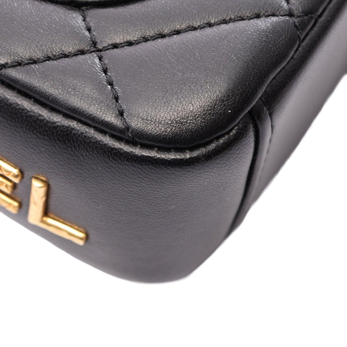 Chanel Mini Quilted Lambskin Side Note Flap