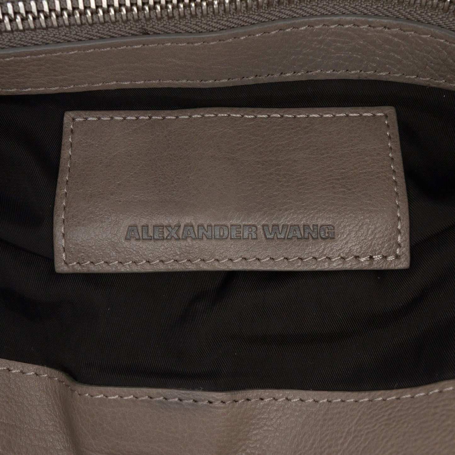 Leather Fold Over Trunk Adele Clutch