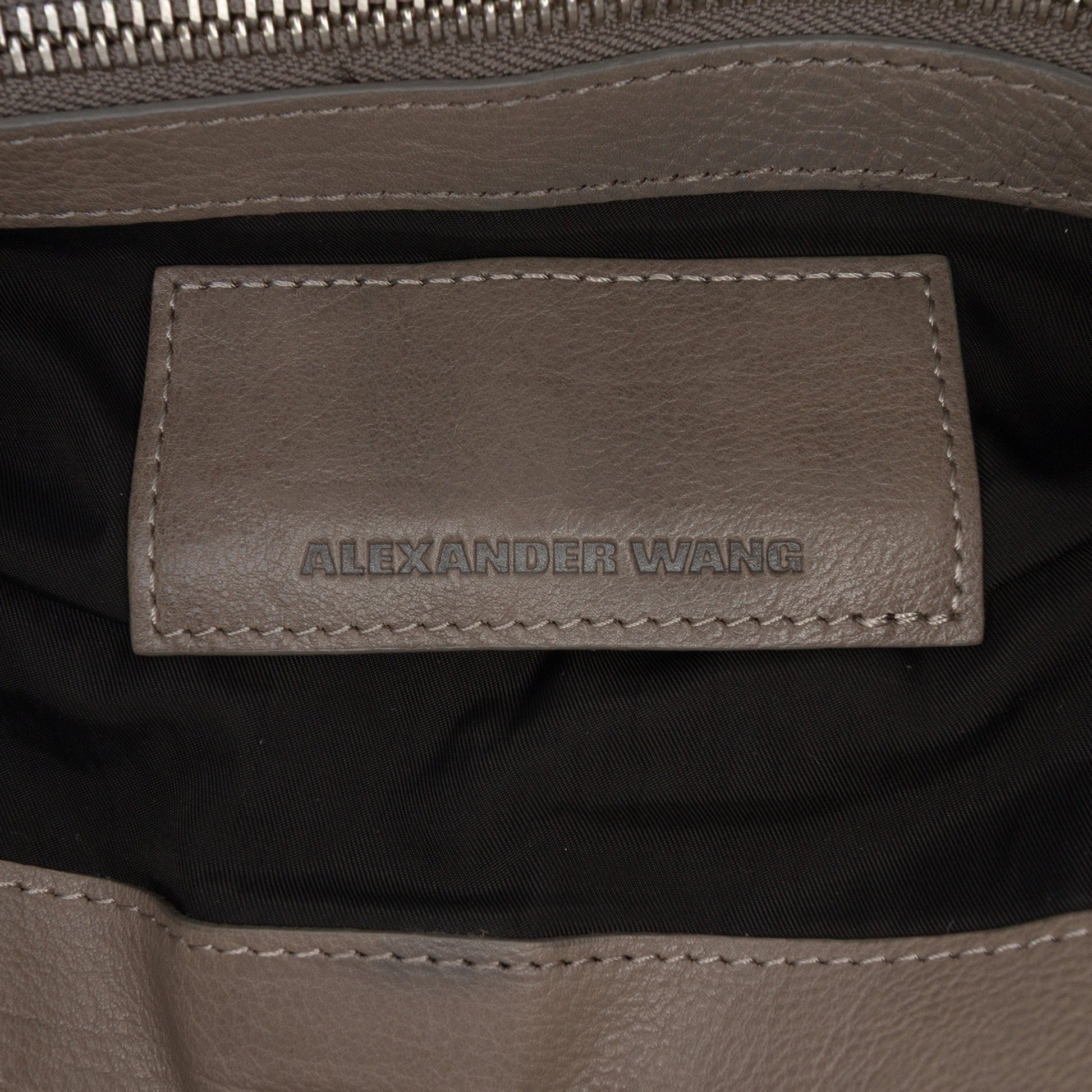 Leather Fold Over Trunk Adele Clutch