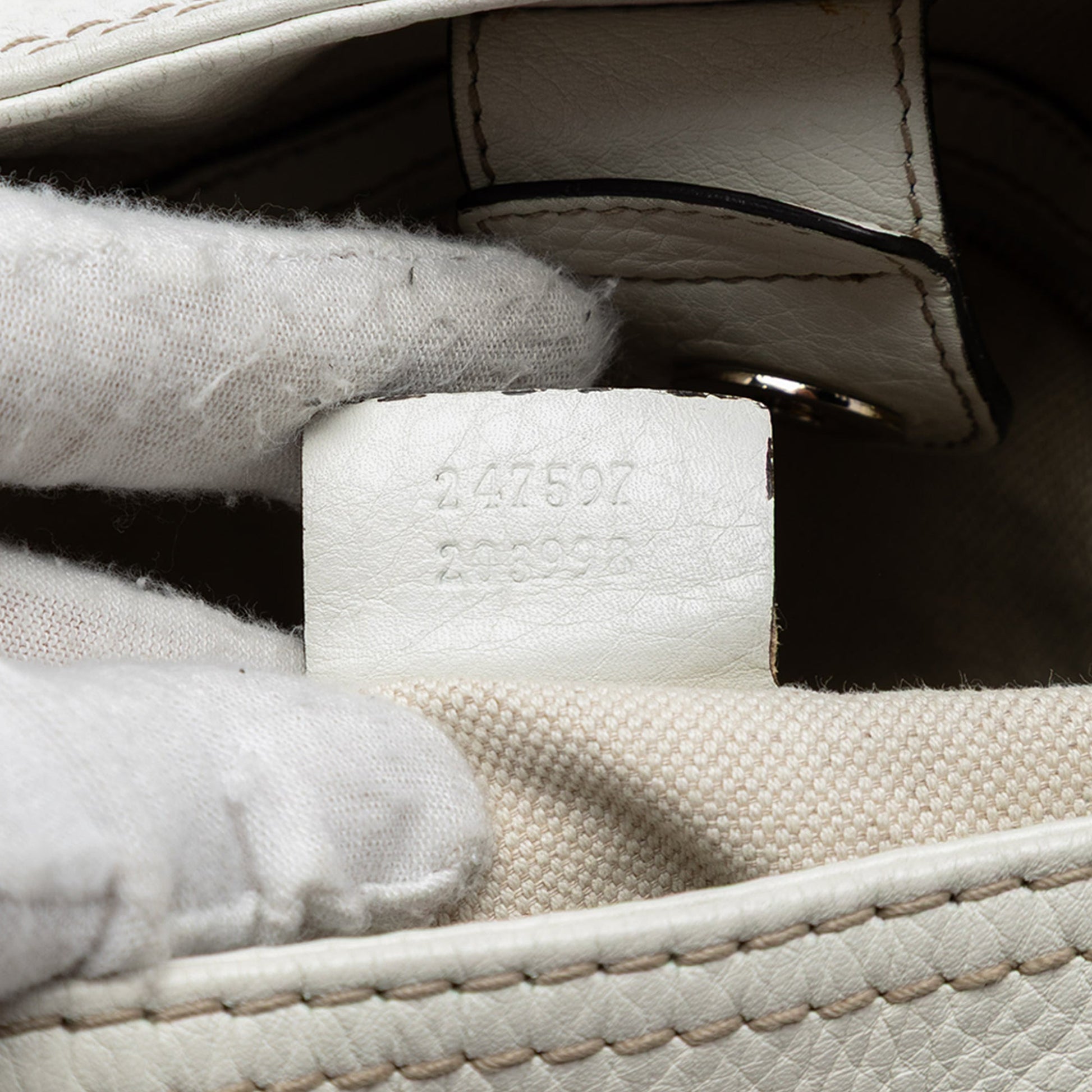 Gucci Medium Pebbled Calfskin Web Heritage Shoulder Bag
