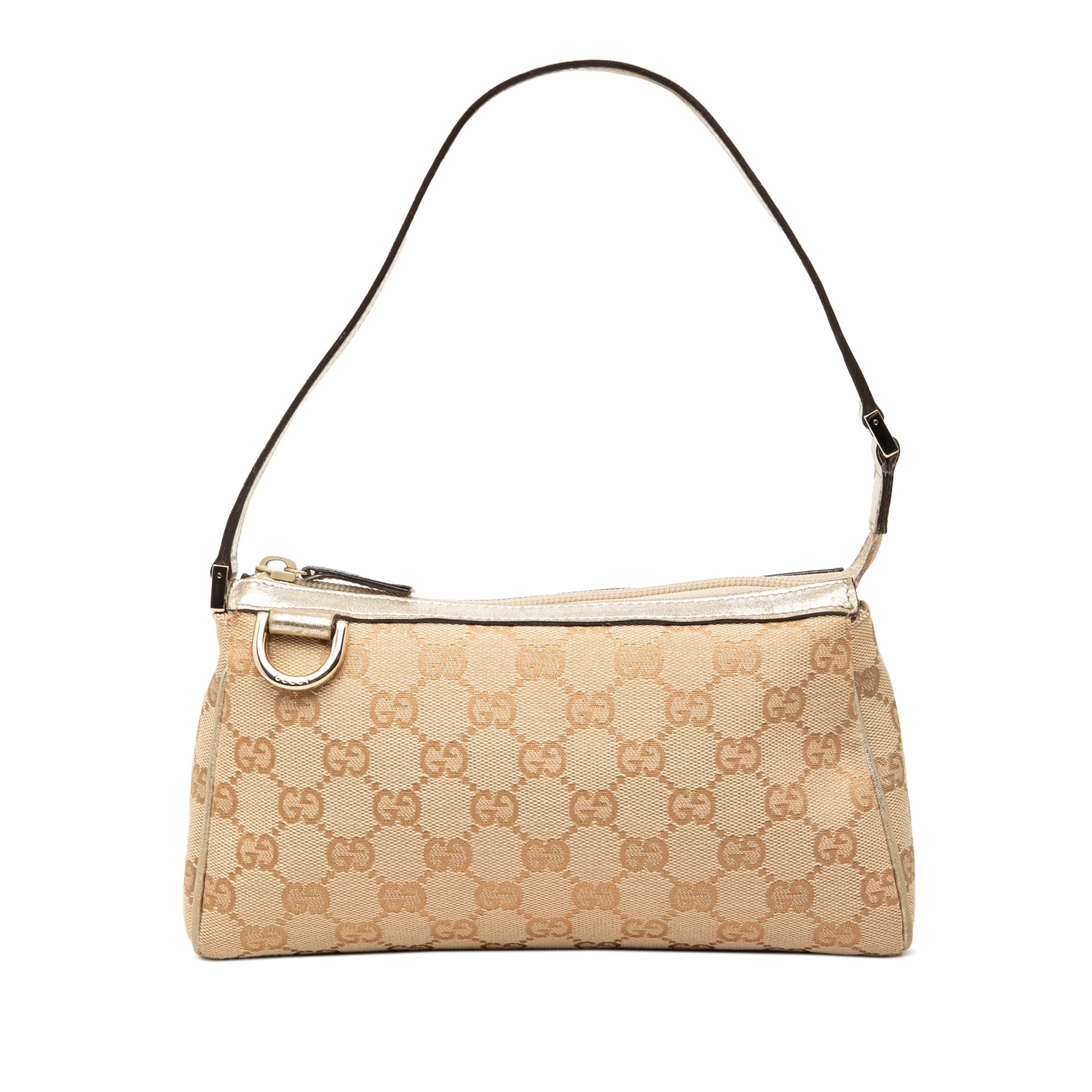 Gucci GG Canvas Abbey D Ring Pochette