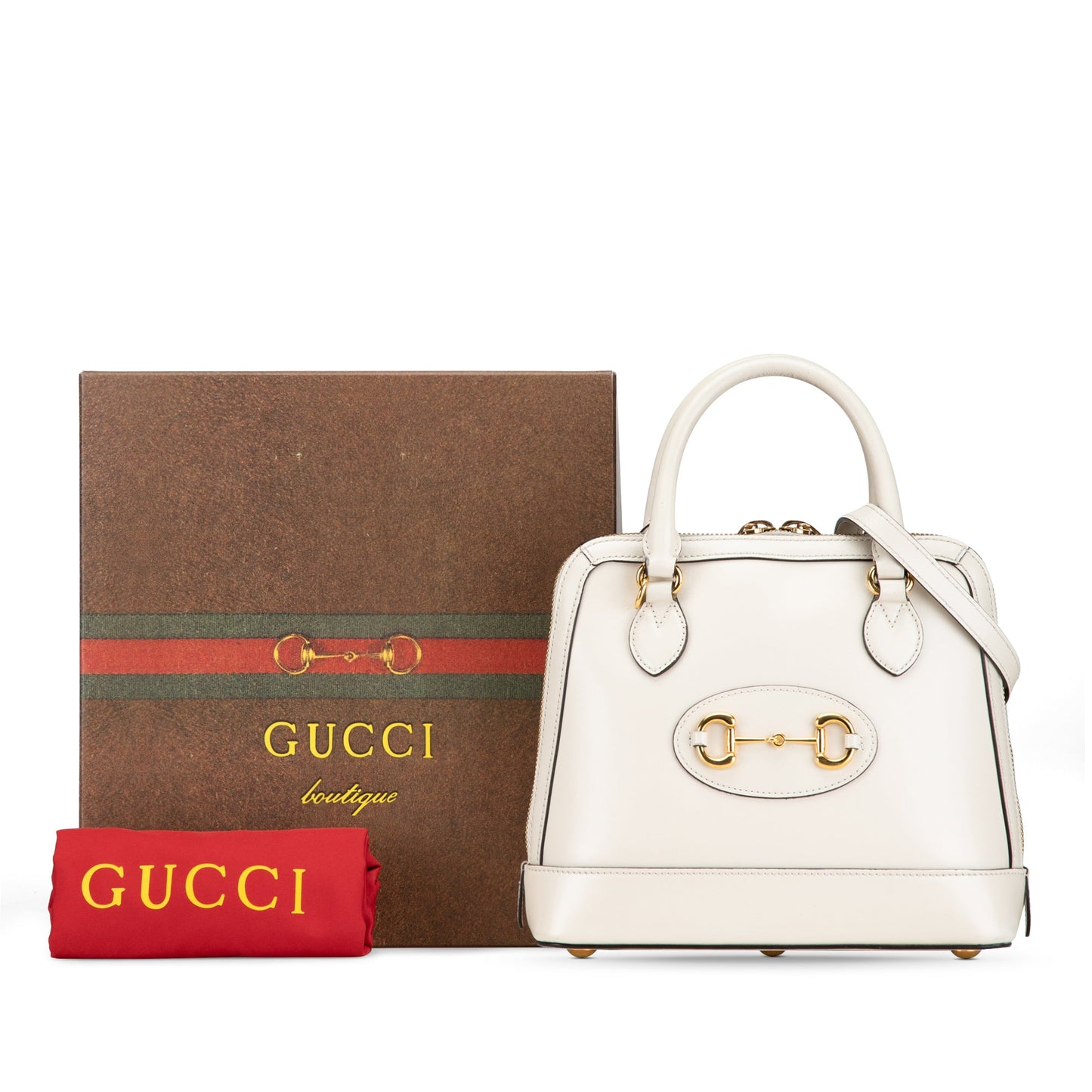 Gucci Small Leather Horsebit 1955 Satchel