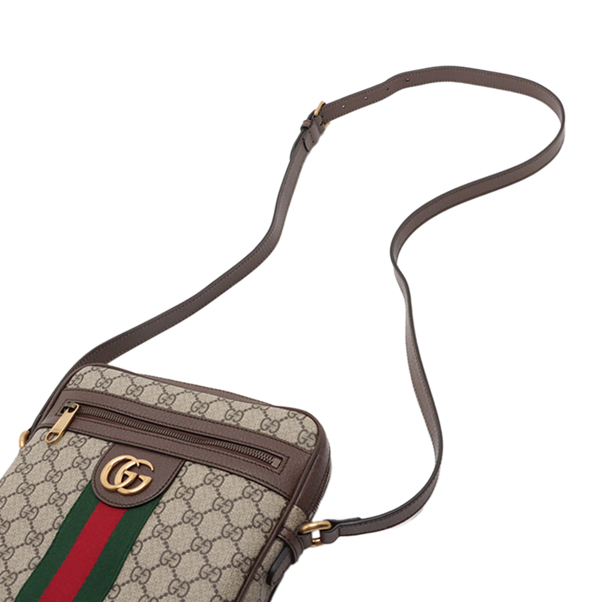 Gucci Small GG Supreme Web Ophidia Messenger Bag