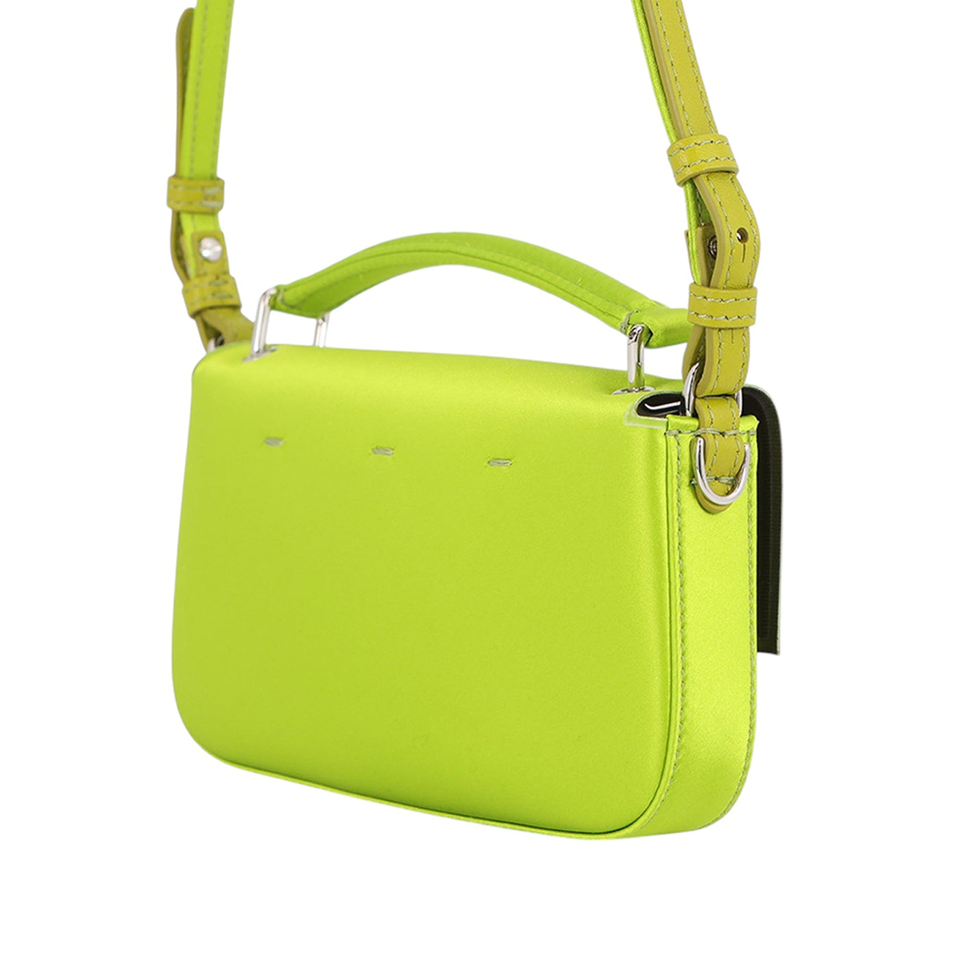 Fendi Silk Baguette Phone Pouch Satchel
