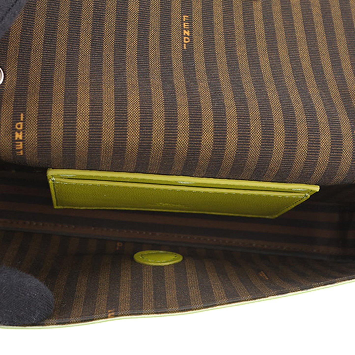 Fendi Silk Baguette Phone Pouch Satchel