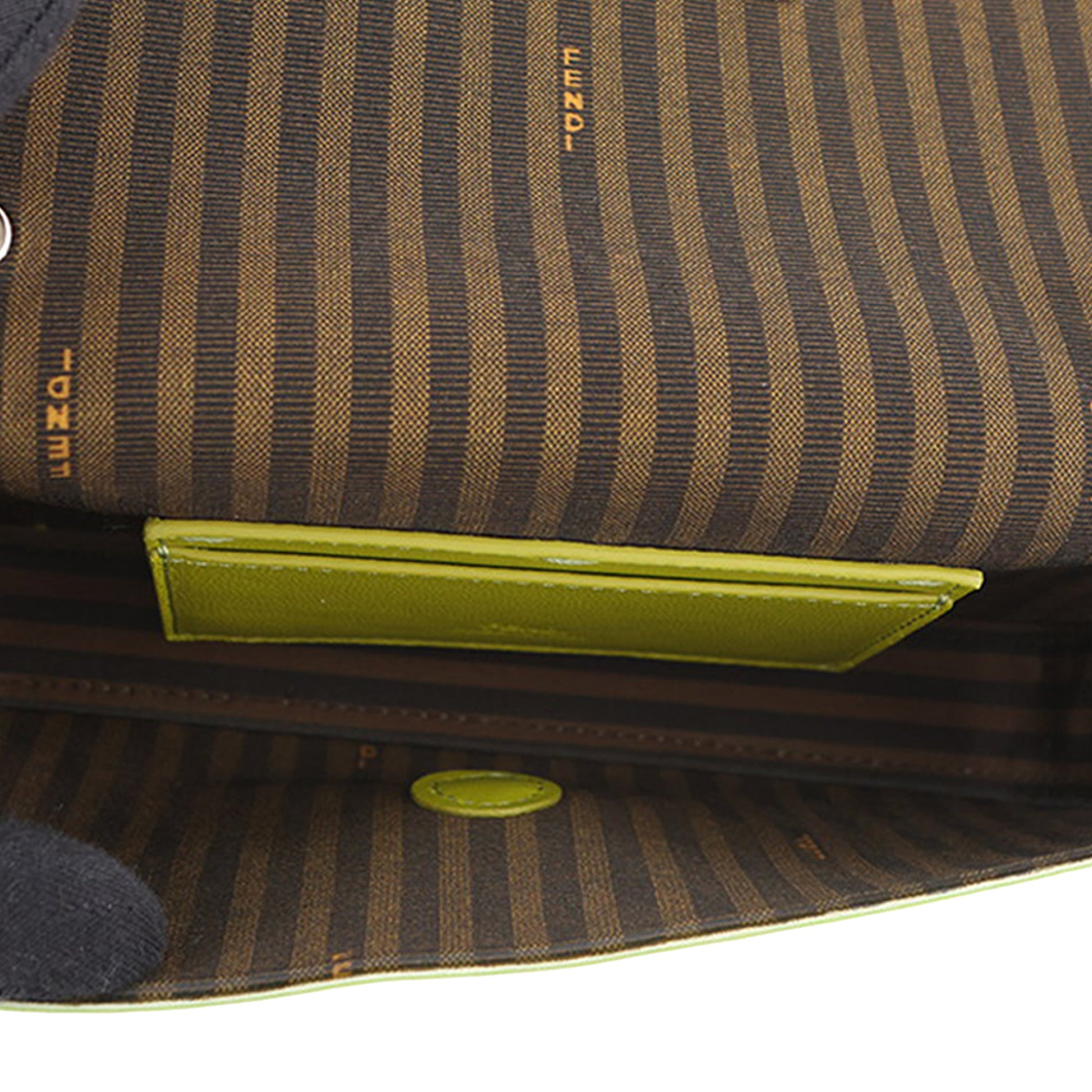 Fendi Silk Baguette Phone Pouch Satchel