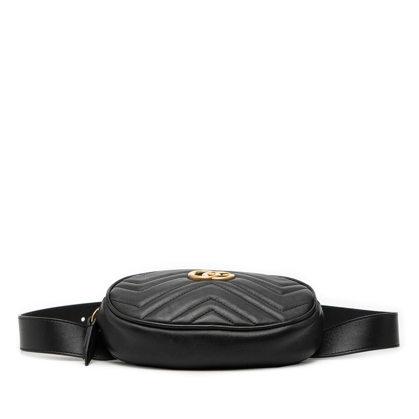 Gucci GG Marmont Matelasse Leather Belt Bag