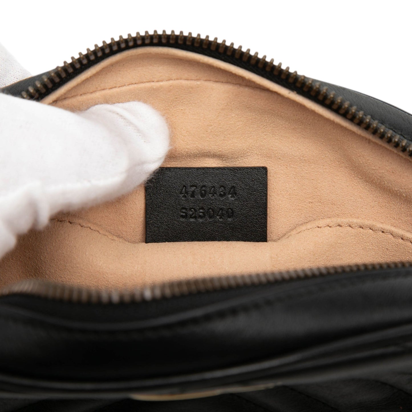 Gucci GG Marmont Matelasse Leather Belt Bag