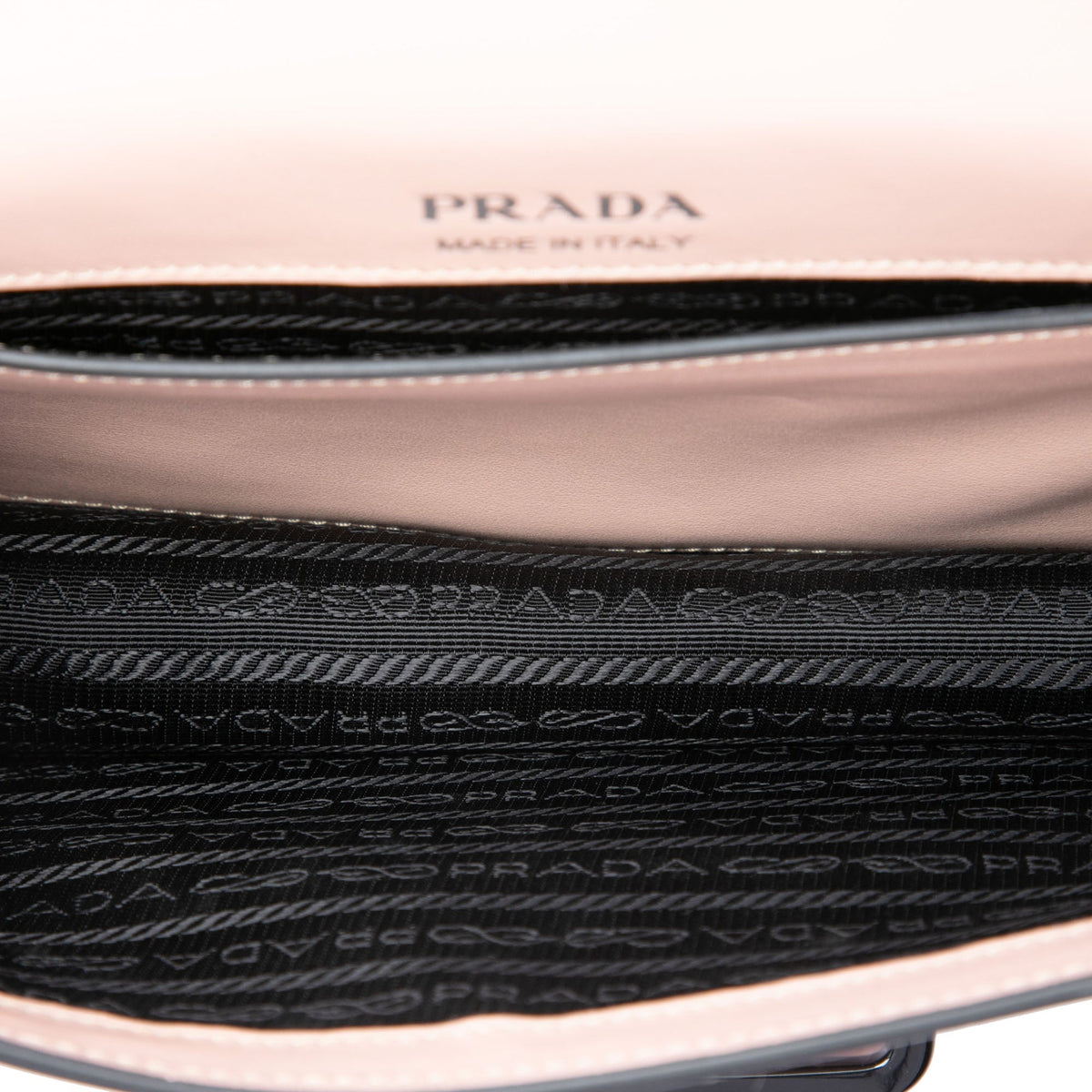 Prada City Calf Plex Ribbon Crossbody