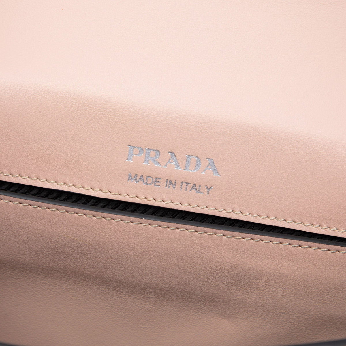 Prada City Calf Plex Ribbon Crossbody