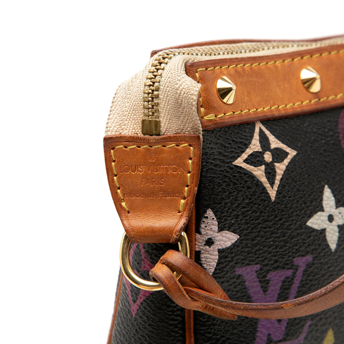Louis Vuitton Monogram Multicolore Pochette Accessoires — Black
