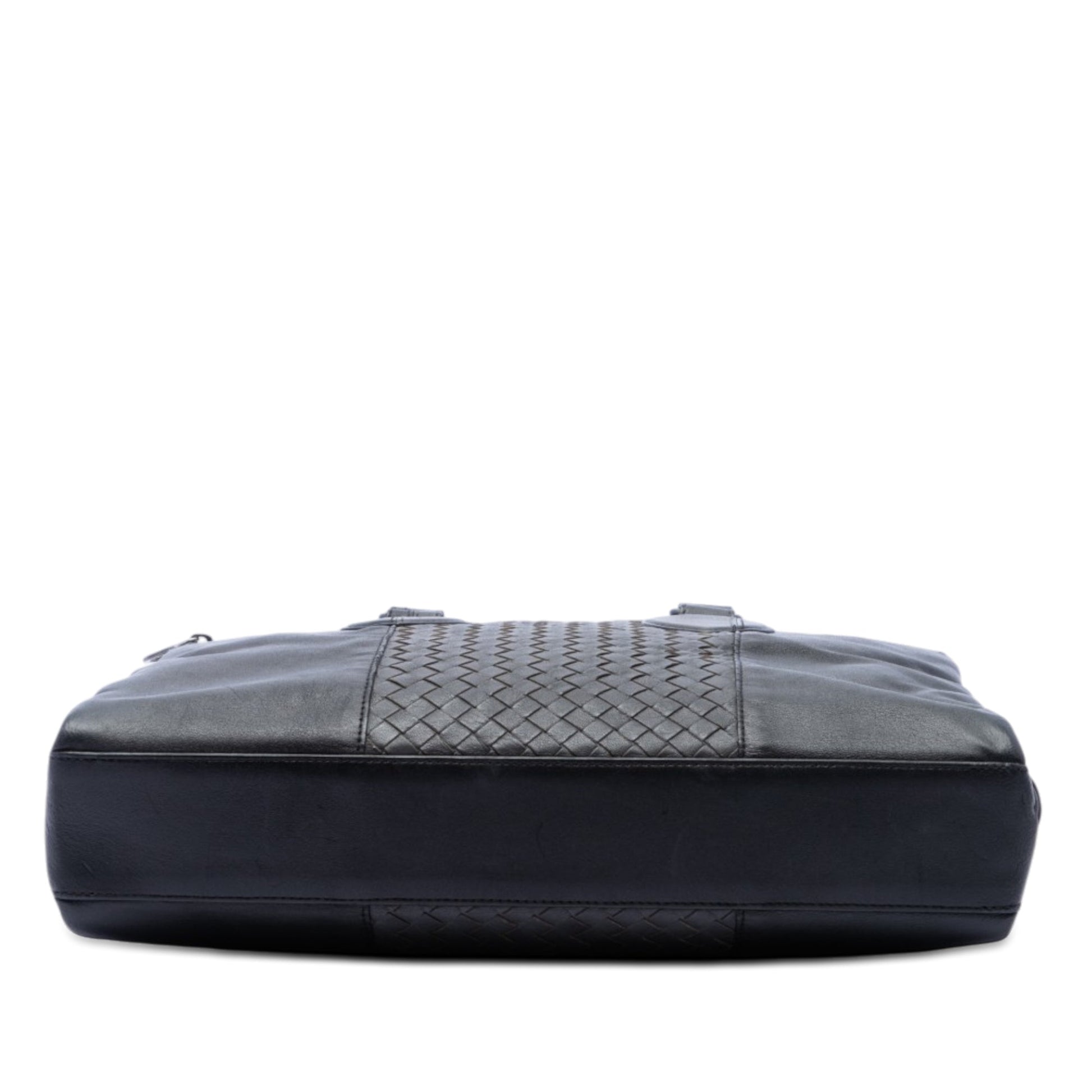 Bottega Veneta Bicolor Nappa Intrecciato Briefcase