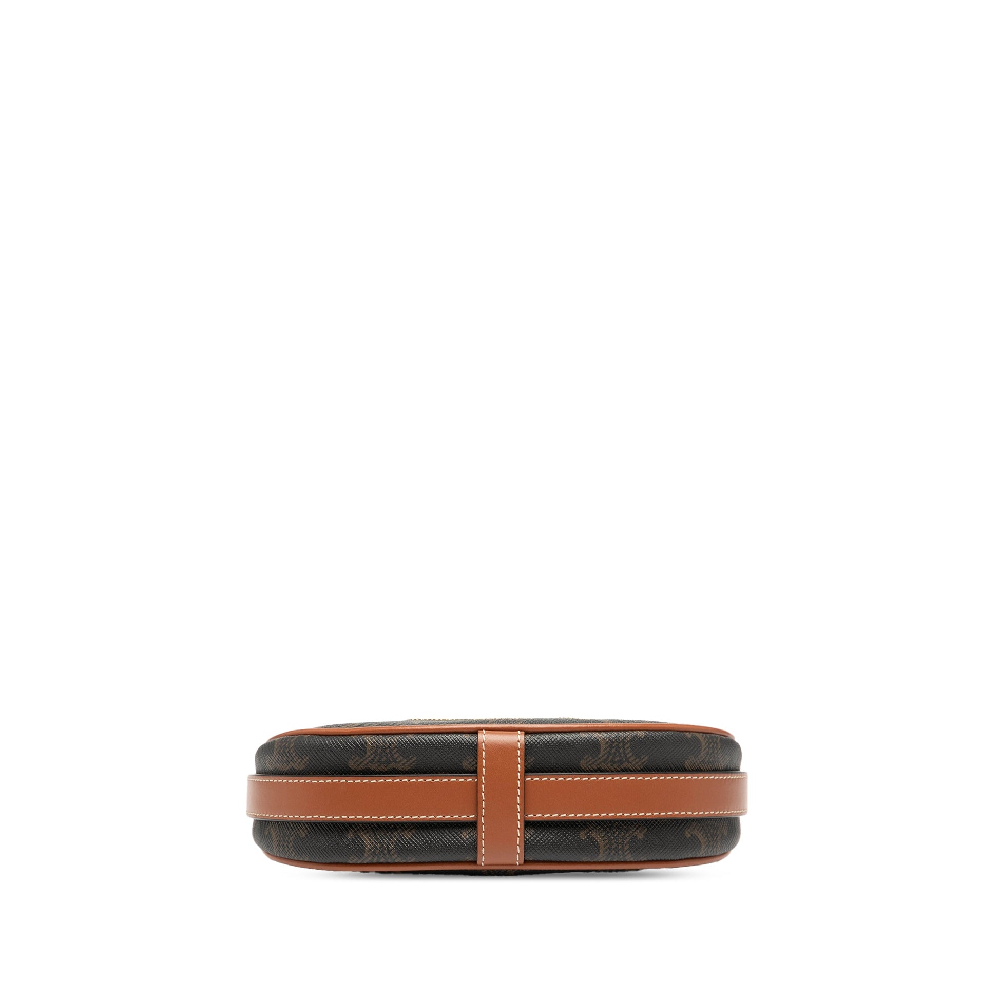 Celine Mini Triomphe Coated Canvas Ava Shoulder Bag