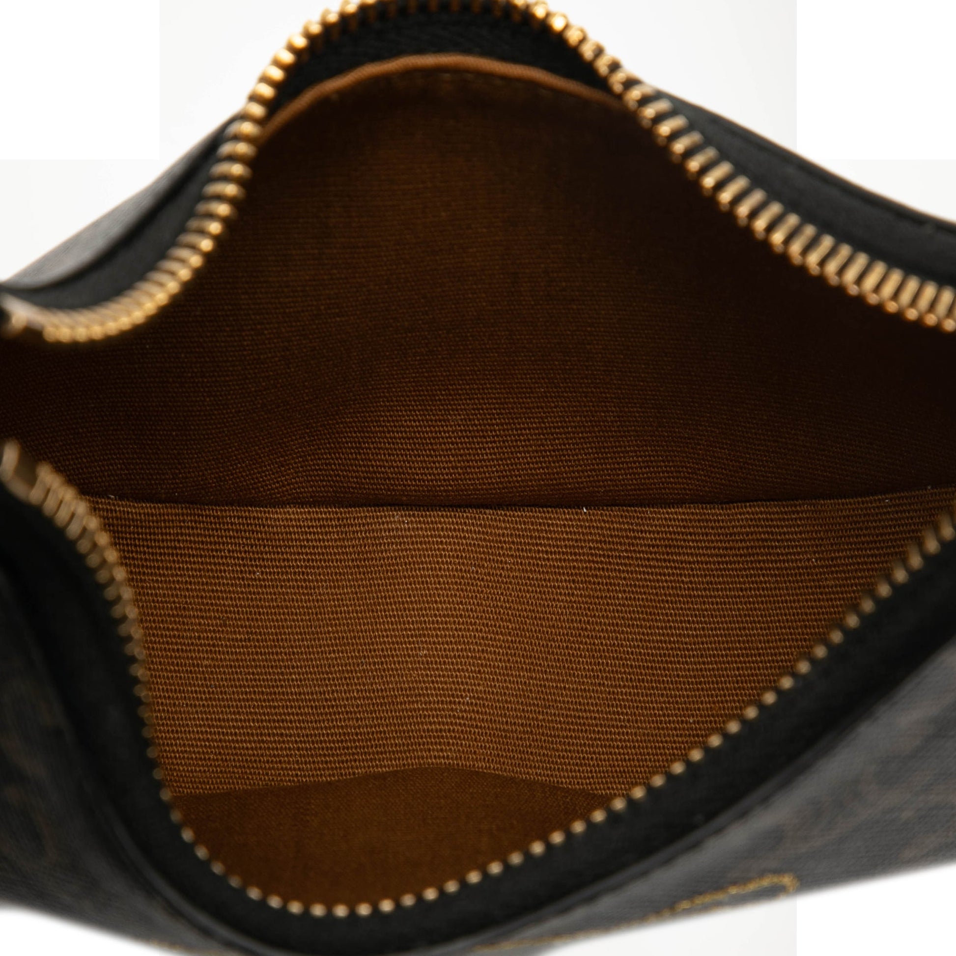 Celine Mini Triomphe Coated Canvas Ava Shoulder Bag