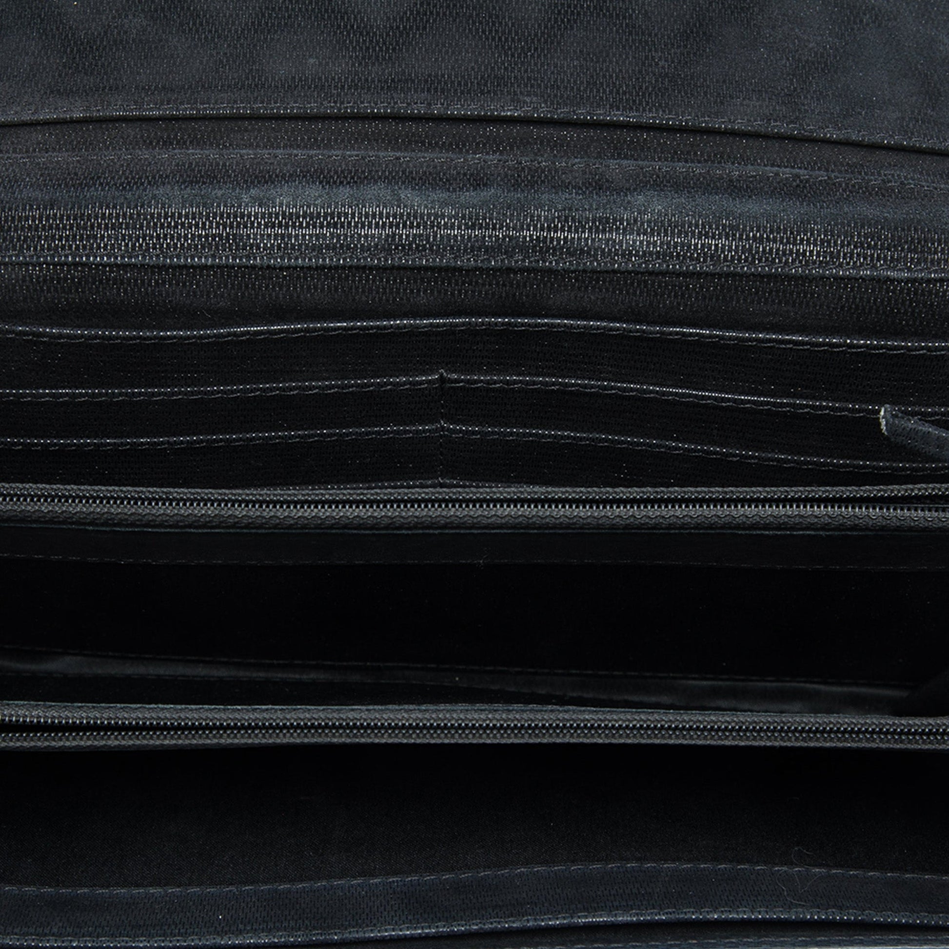 Chanel CC Quilted Iridescent Fabric East West Flap