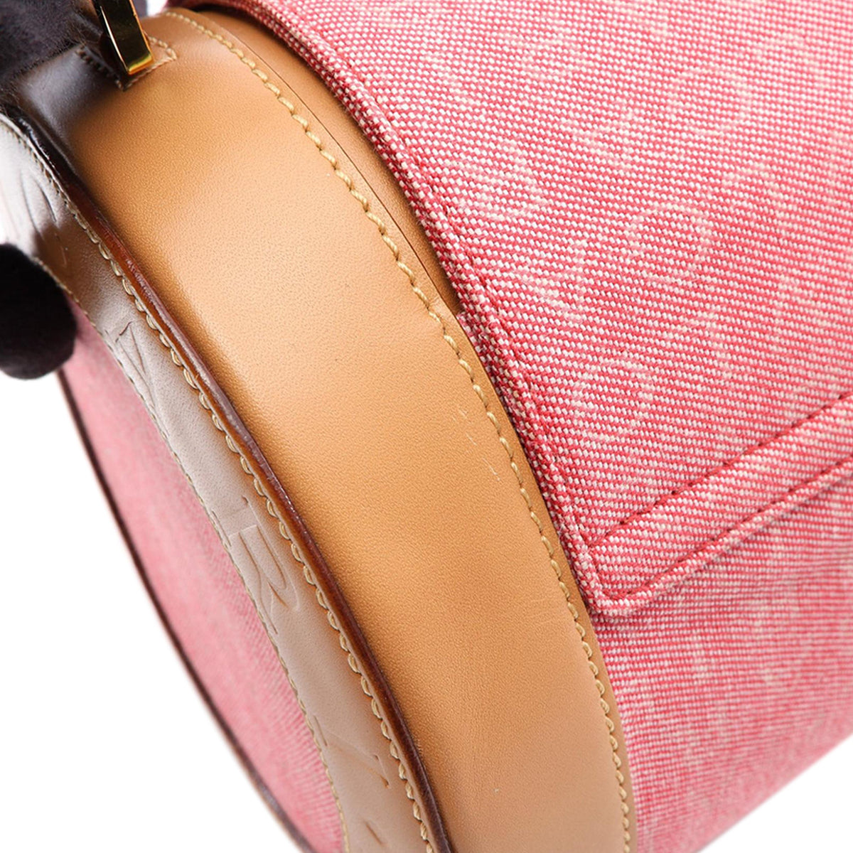 Bvlgari Logomania Canvas Cylinder Handbag