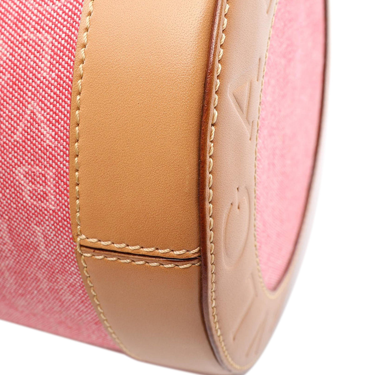 Bvlgari Logomania Canvas Cylinder Handbag