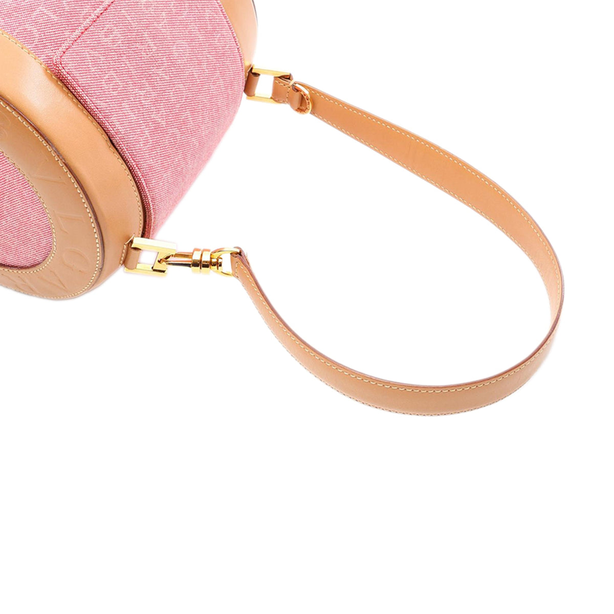 Bvlgari Logomania Canvas Cylinder Handbag