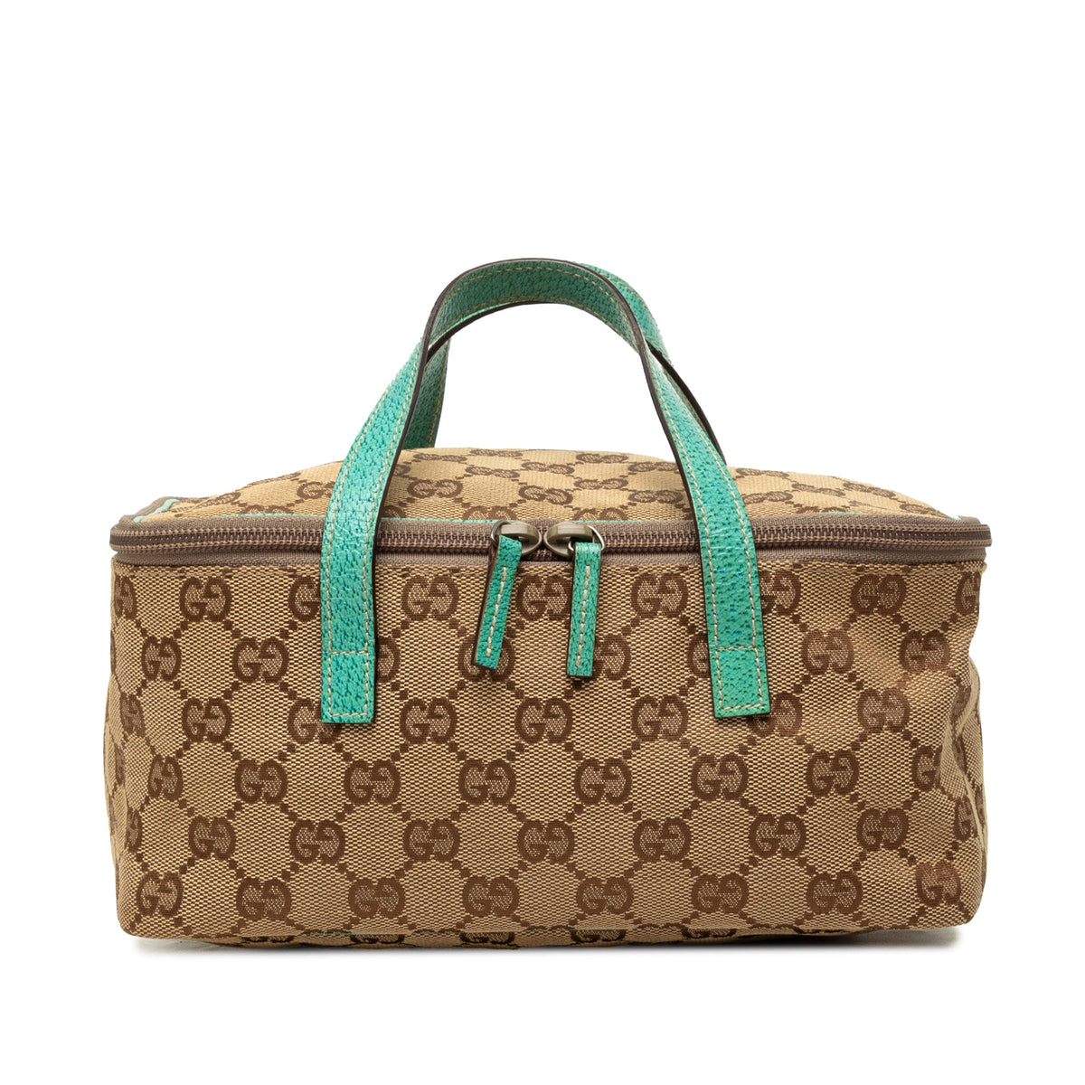 Gucci GG Canvas Vanity Bag — Beige