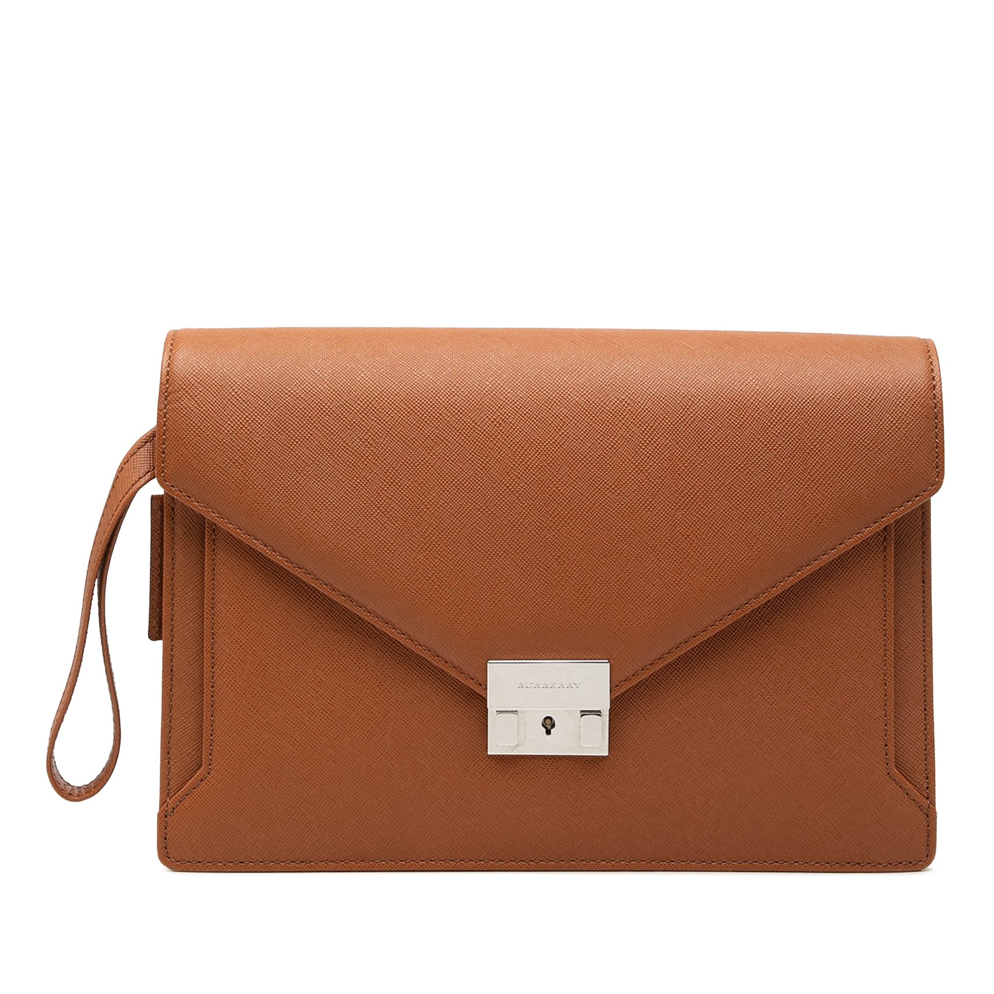 Burberry Leather Envelope Clutch