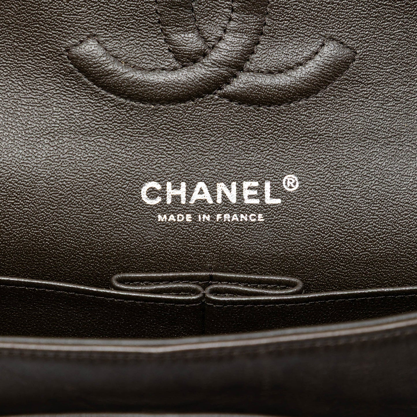 Chanel Medium Classic Tricolor Lambskin Double Flap