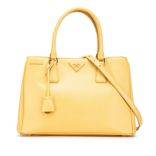 Prada Small Saffiano Lux Galleria Satchel
