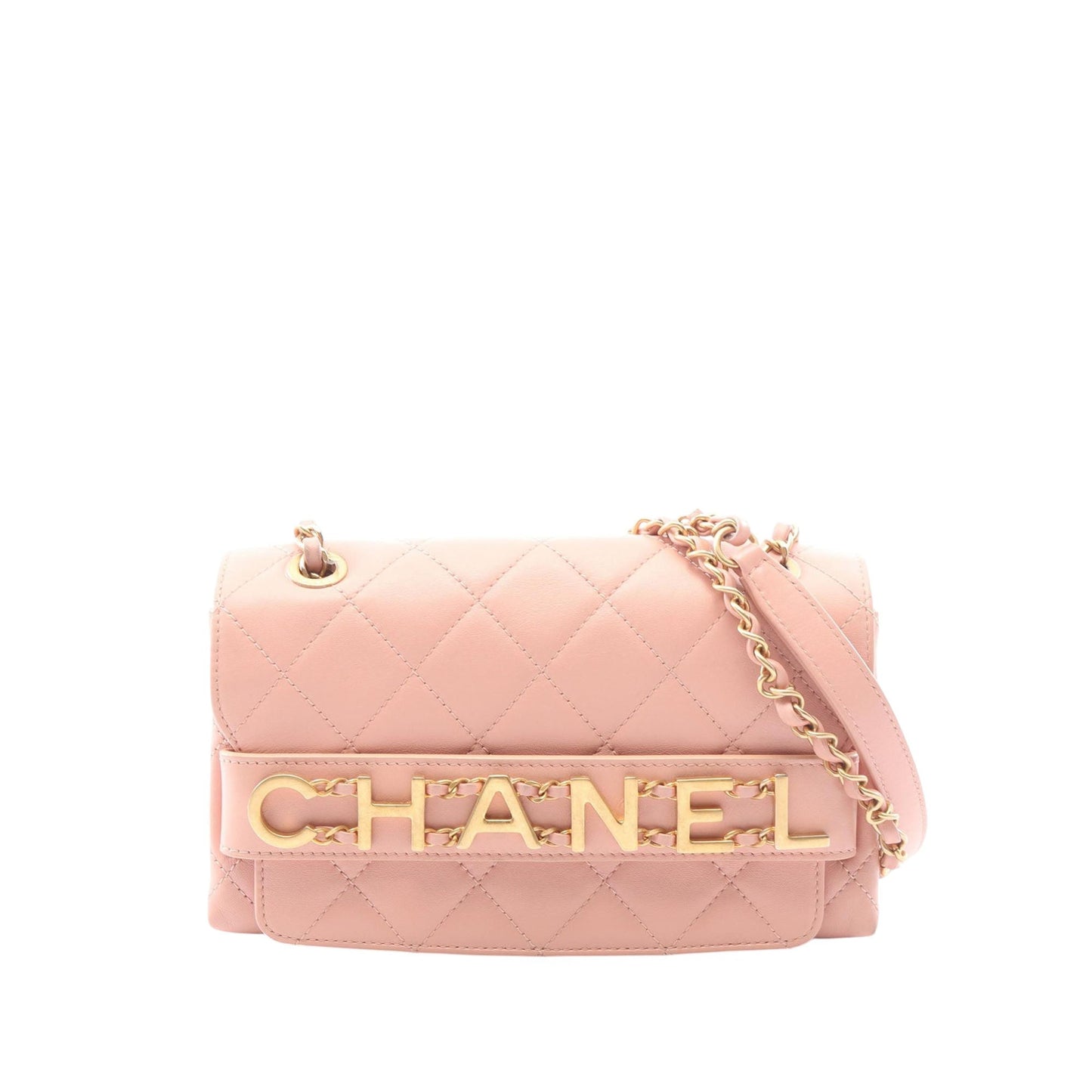 Chanel Small Quilted Calfskin Enchained Flap