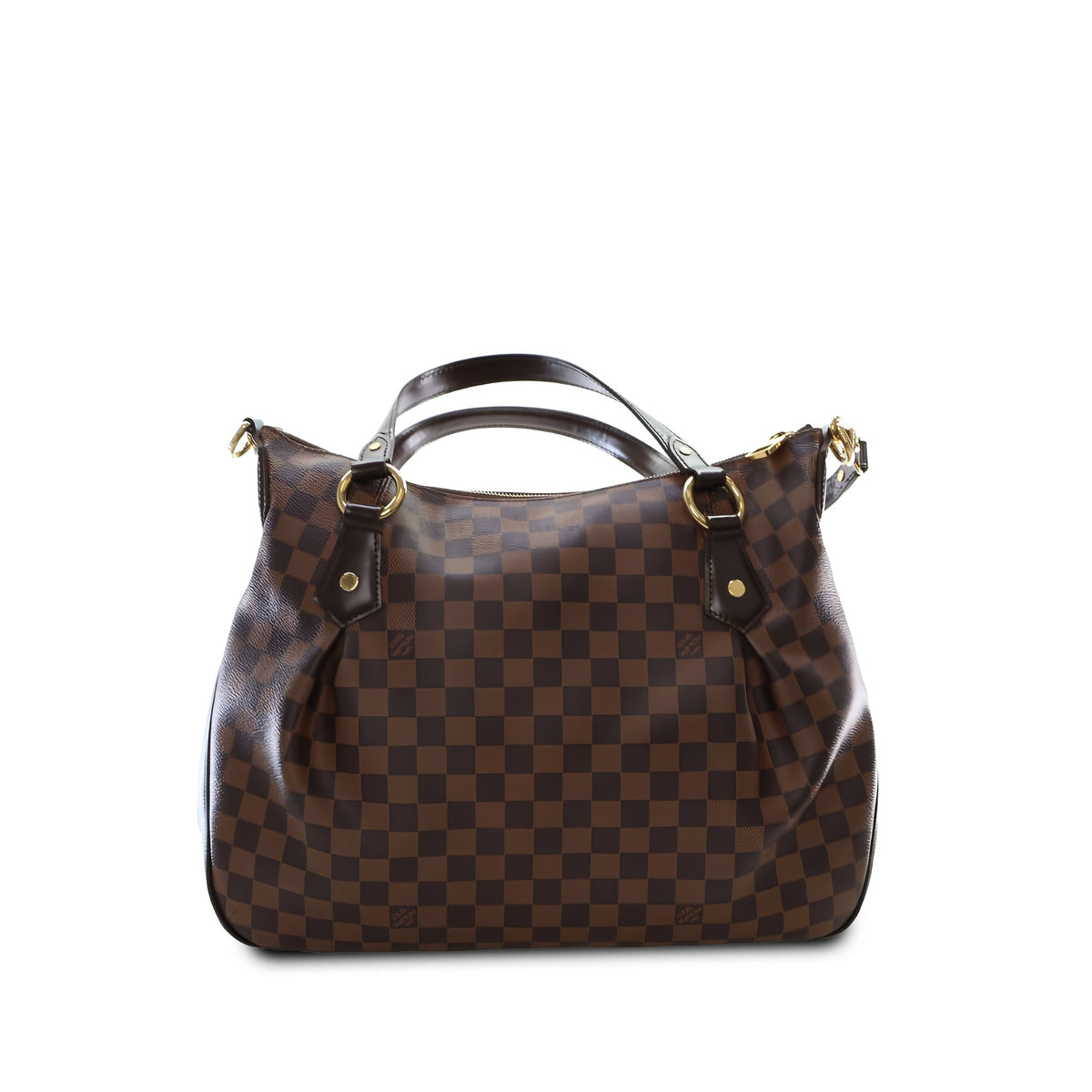 Louis Vuitton Damier Ebene Evora MM — Brown