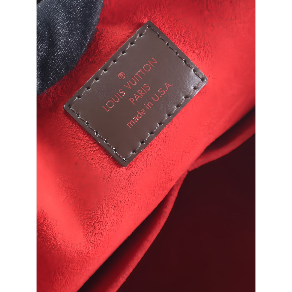 Louis Vuitton Damier Ebene Evora MM — Brown