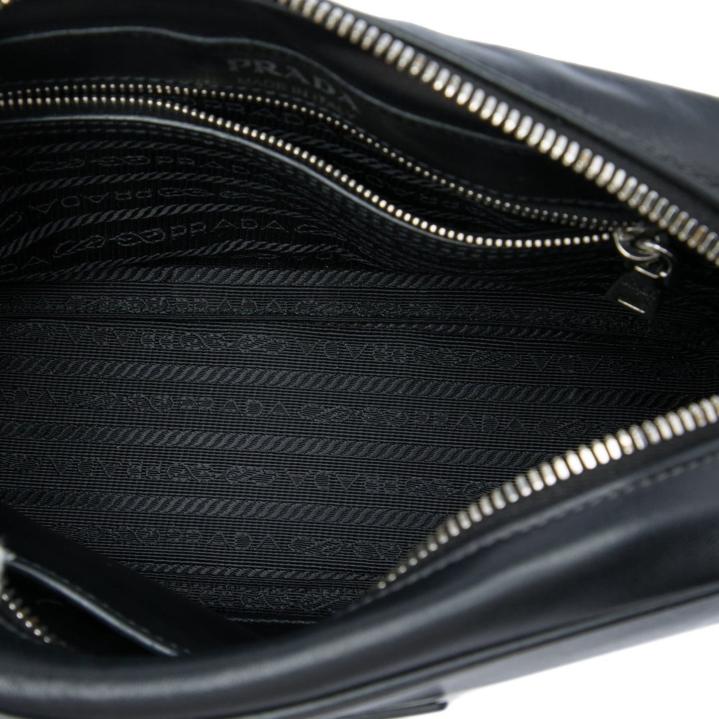 Prada City Calf Banana Print Camera Bag
