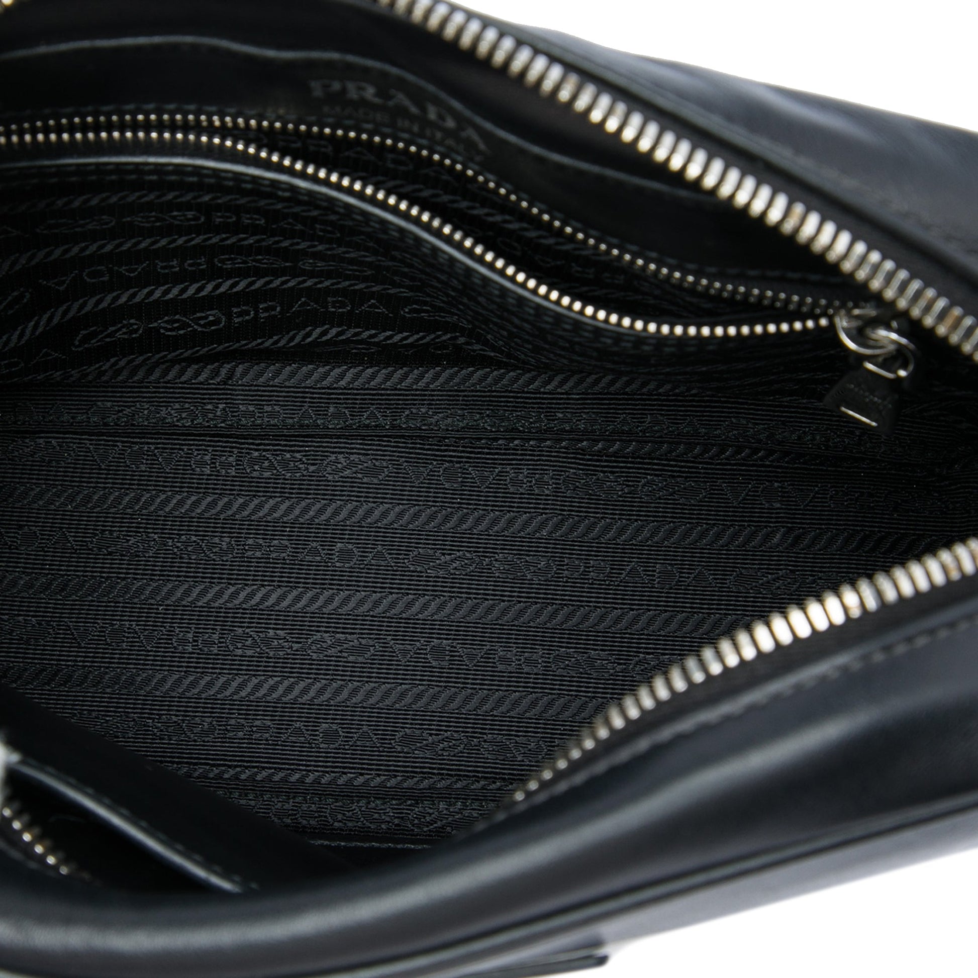 Prada City Calf Banana Print Camera Bag