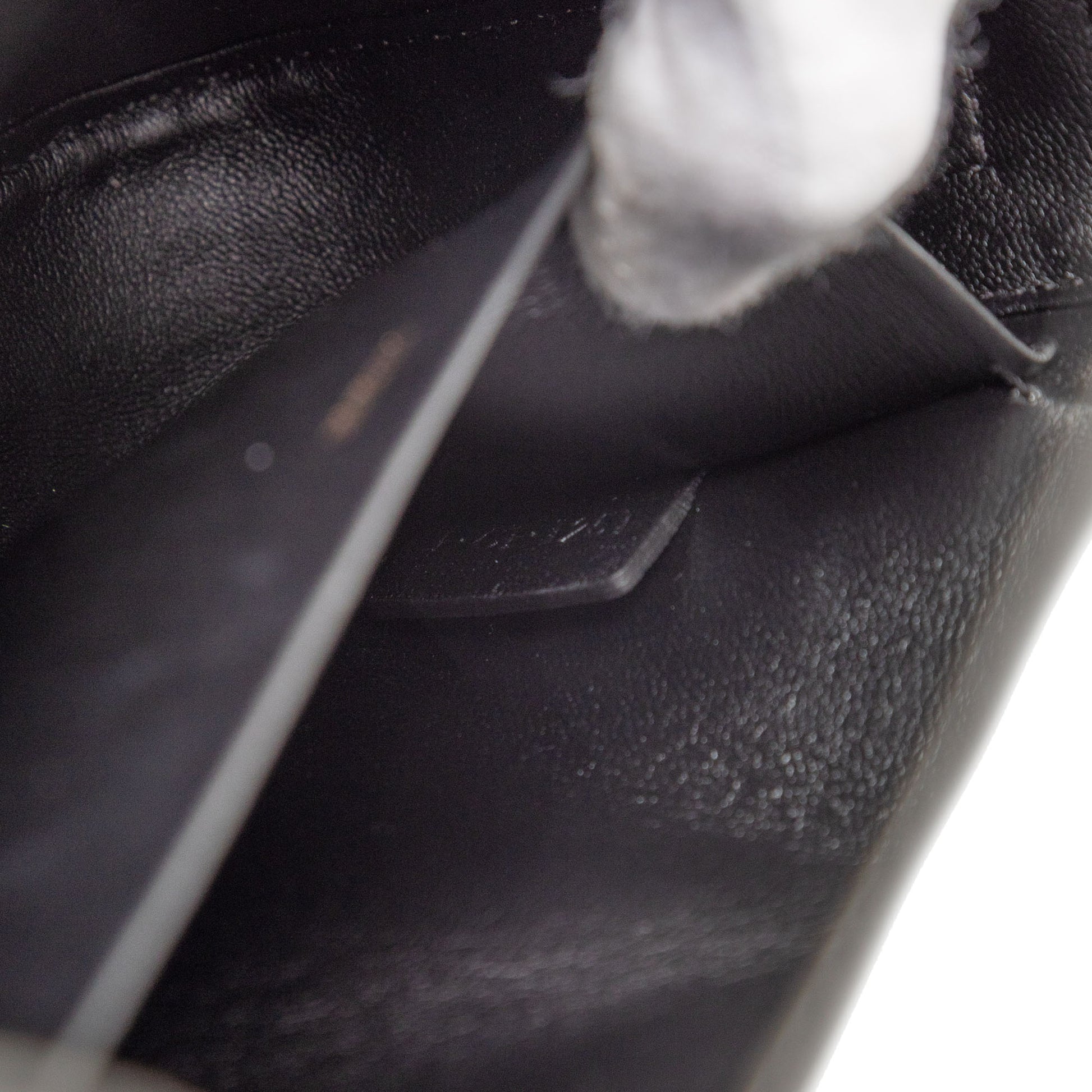 Celine Shiny Calfskin Triomphe Claude Shoulder Bag