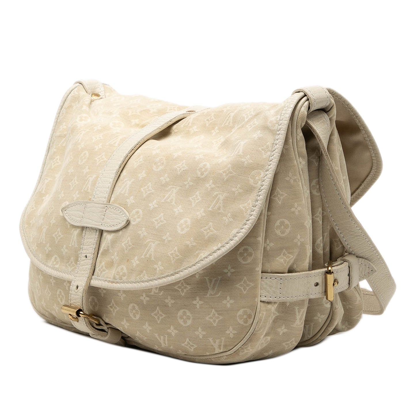 Louis Vuitton Monogram Mini Lin Saumur 30