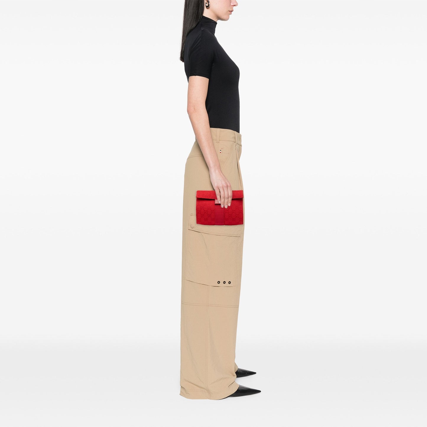 Gucci GG Canvas Clutch