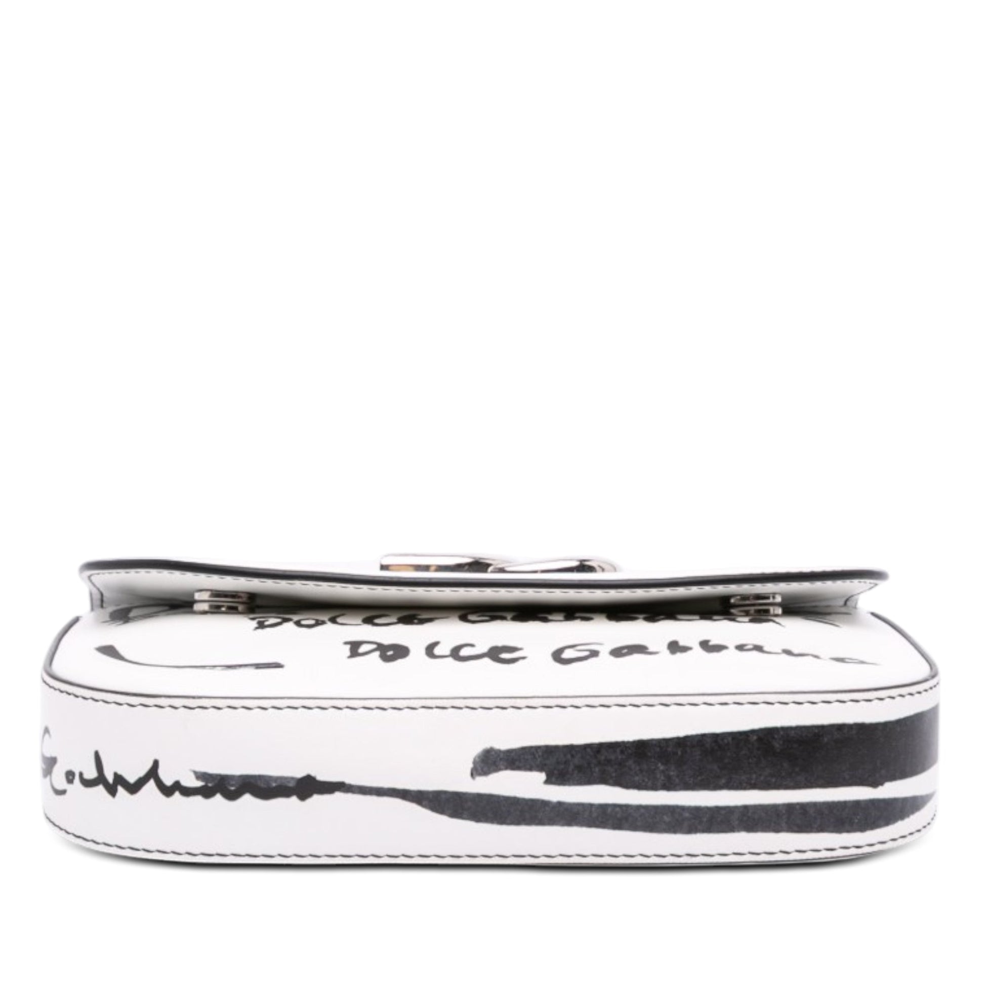 Dolce & Gabbana Small Calfskin Millenial Graffiti Crossbody