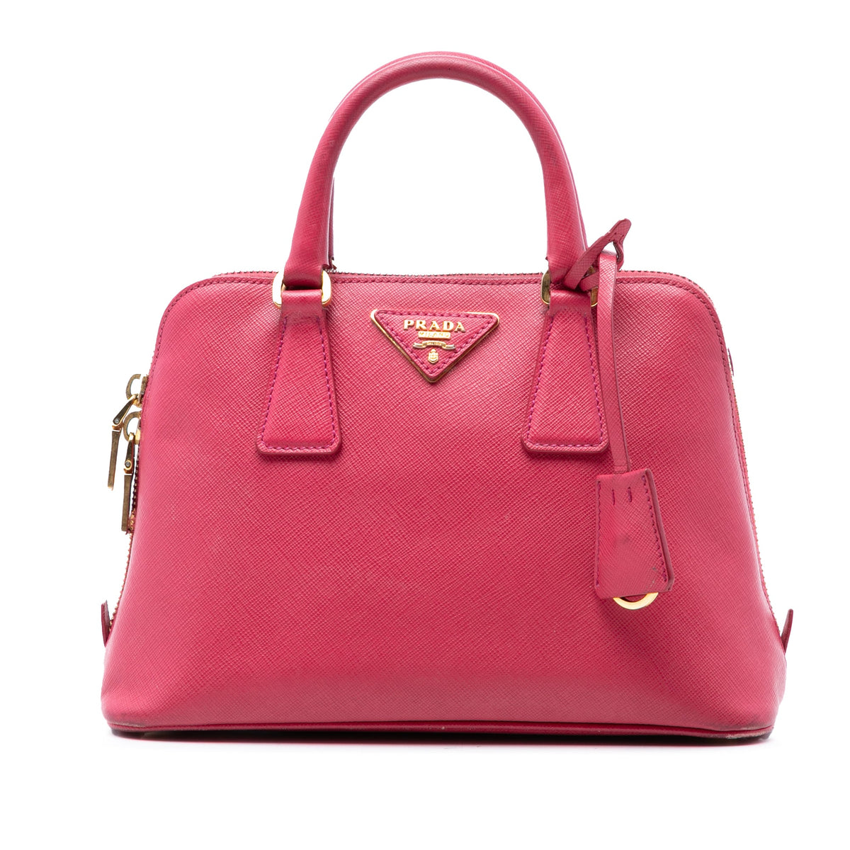 Prada Small Saffiano Lux Promenade Satchel