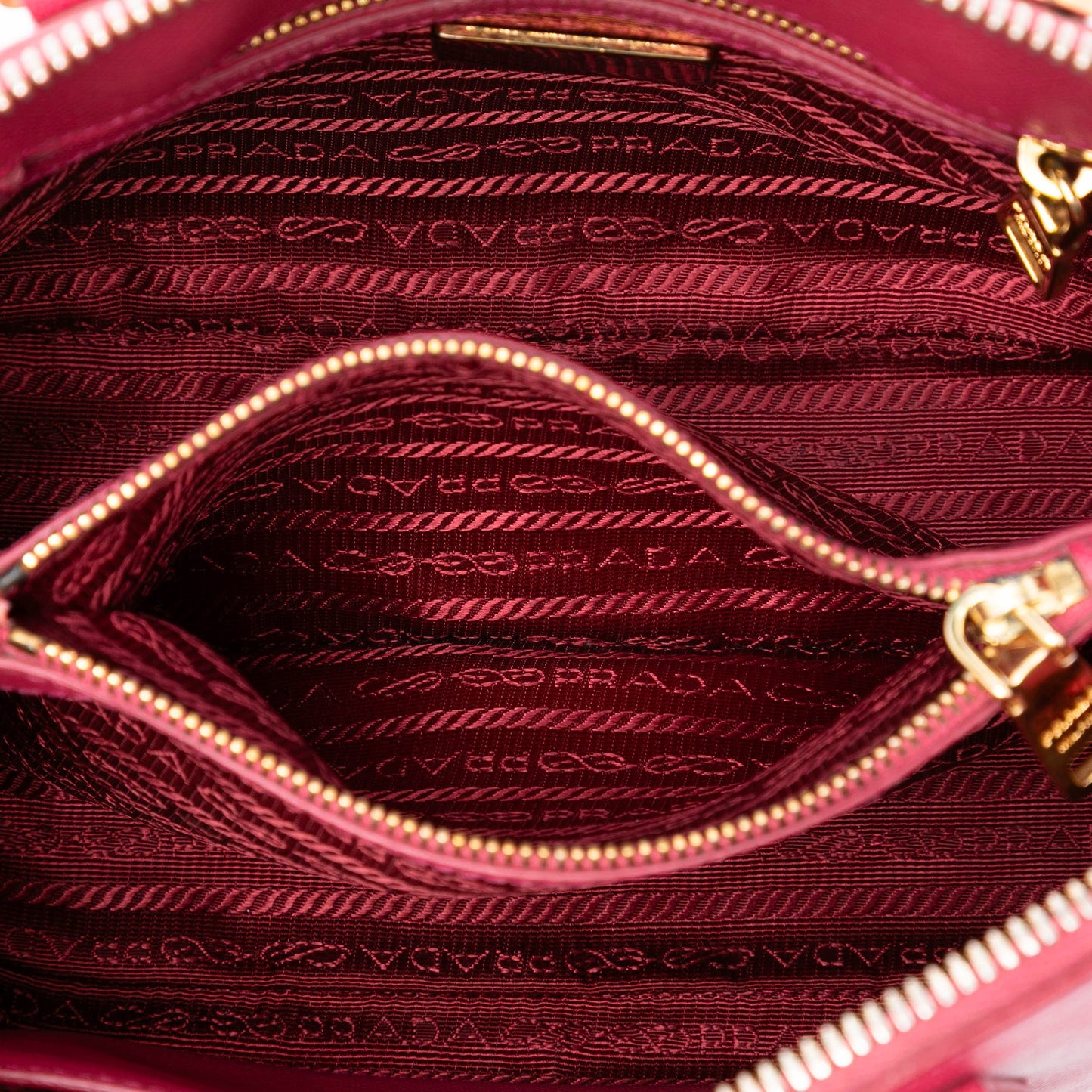 Prada Small Saffiano Lux Promenade Satchel