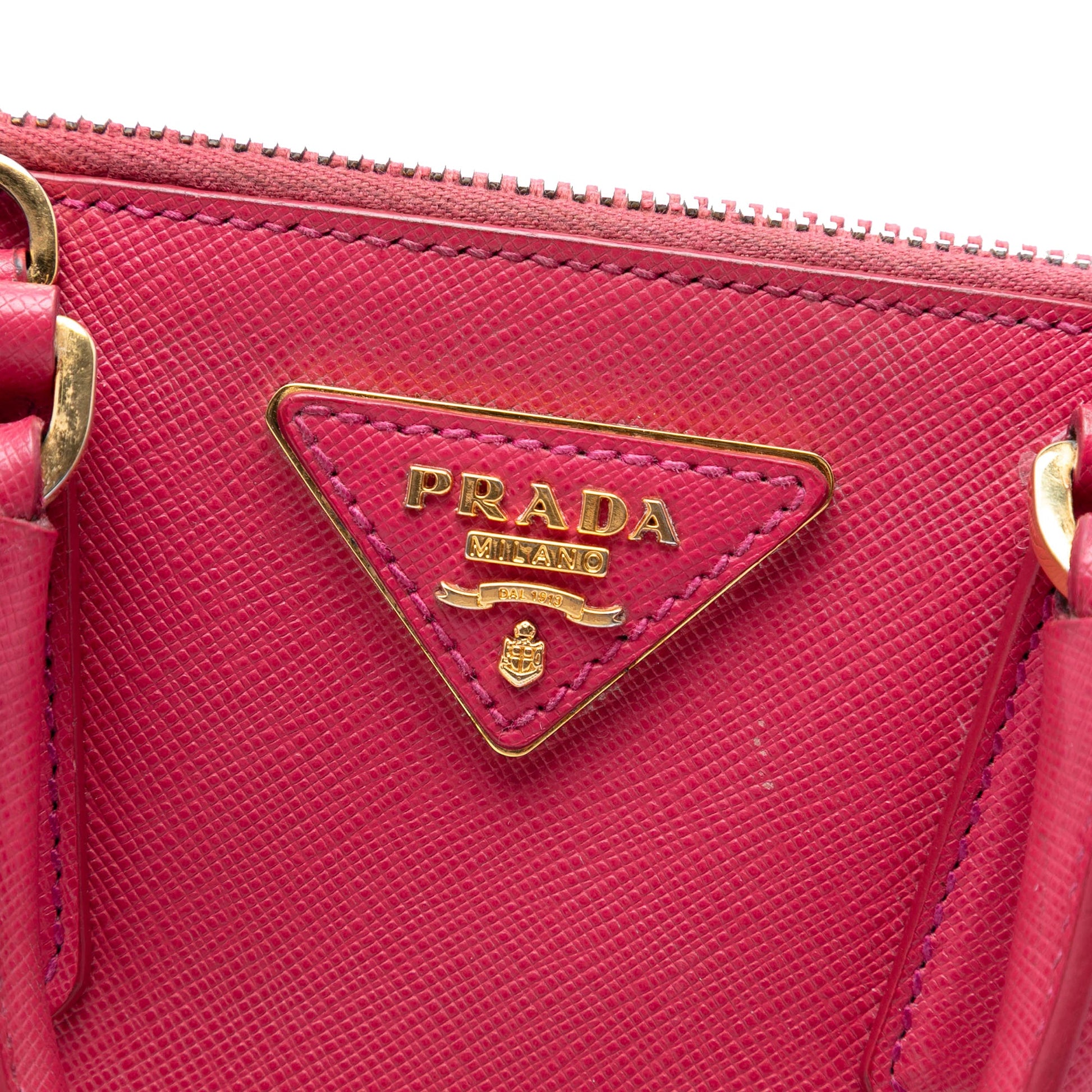 Prada Small Saffiano Lux Promenade Satchel